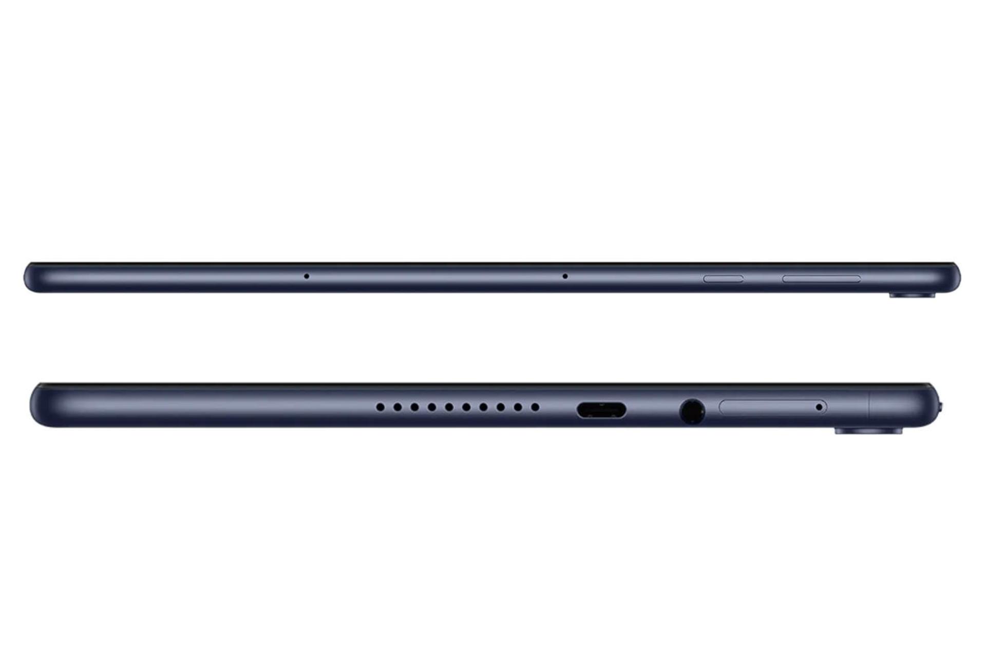 نمای کناری میت پد تی 10 اس هواوی رنگ آبی