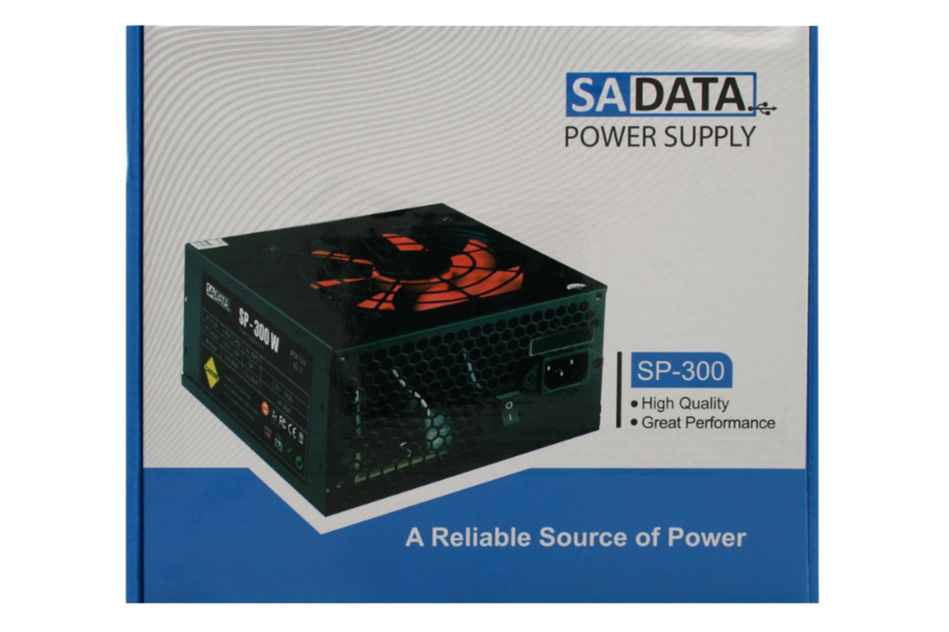 جعبه پاور کامپیوتر سادیتا SP-300 با توان 300 وات / SADATA SP-300 300W
