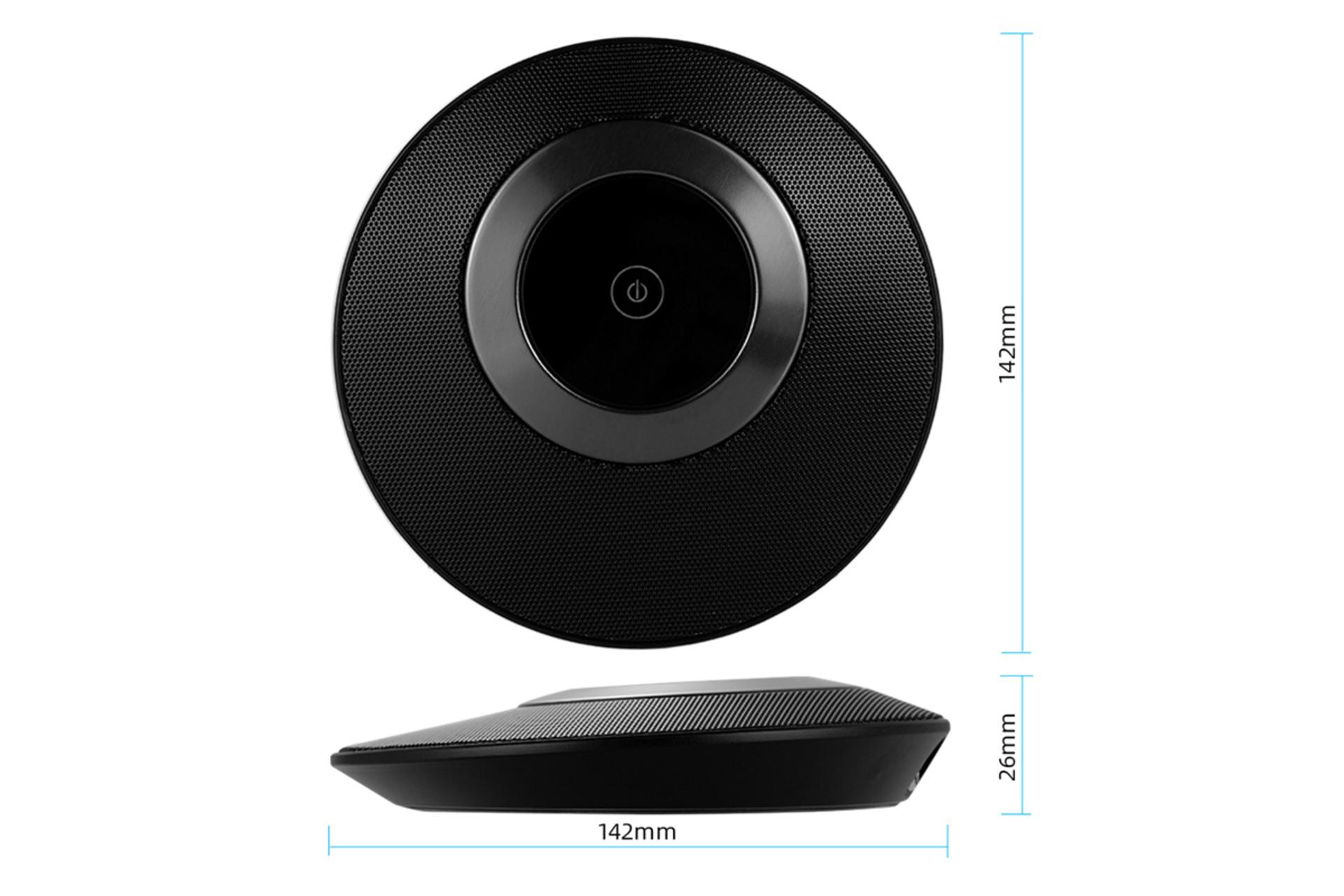 ابعاد میکروفون ینمای YANMAI G13