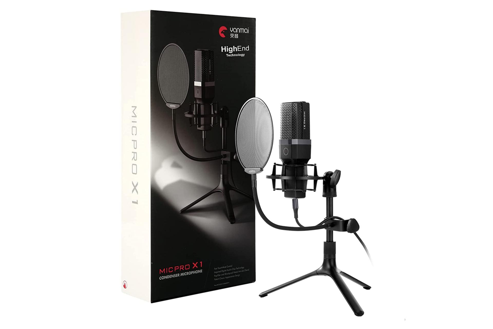 جعبه میکروفون ینمای YANMAI MICPRO X1