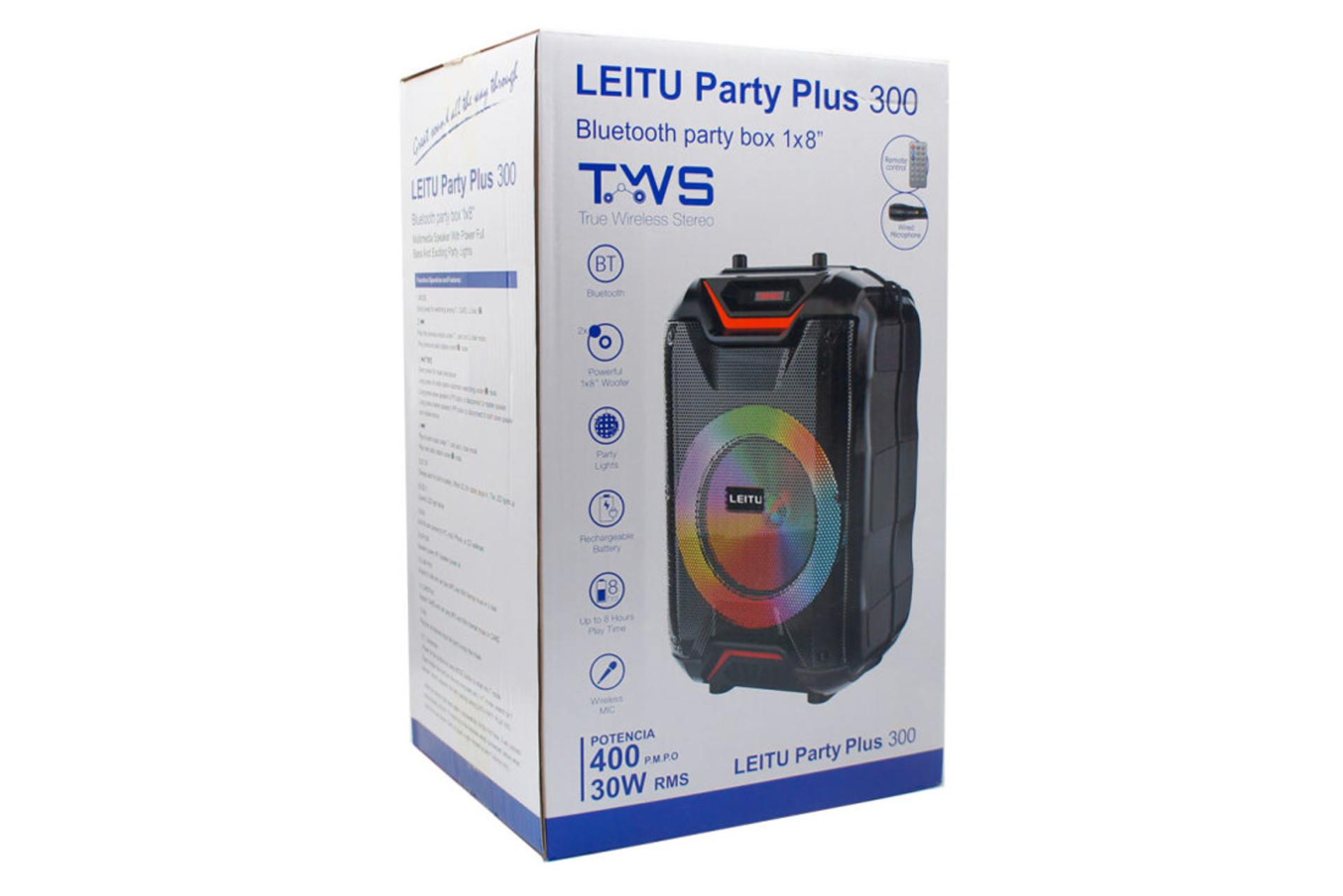 جعبه اسپیکر لیتو LEITU Party Plus 300