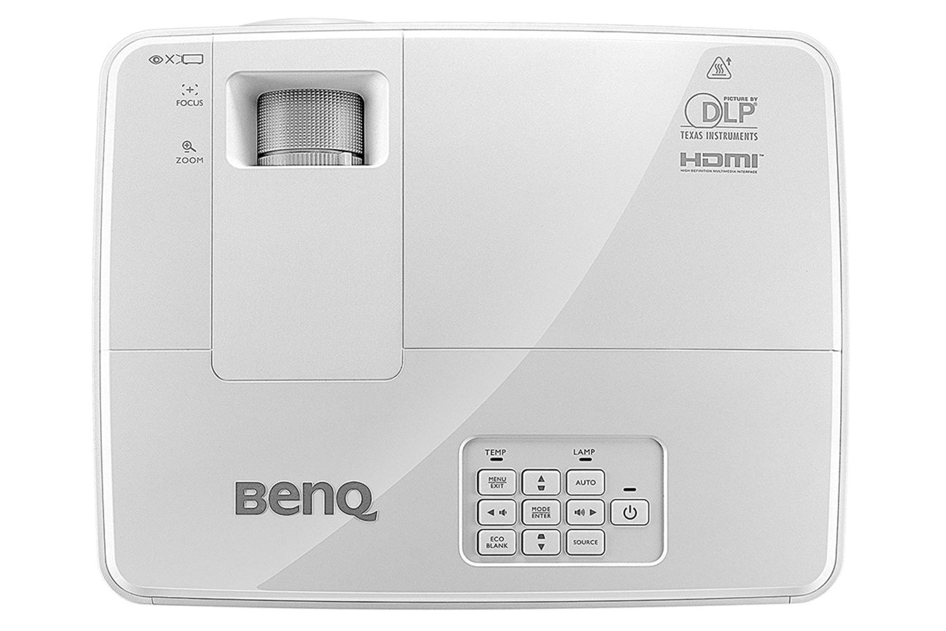 ویدیو پروژکتور بنکیو Benq MS527 نمای بالا