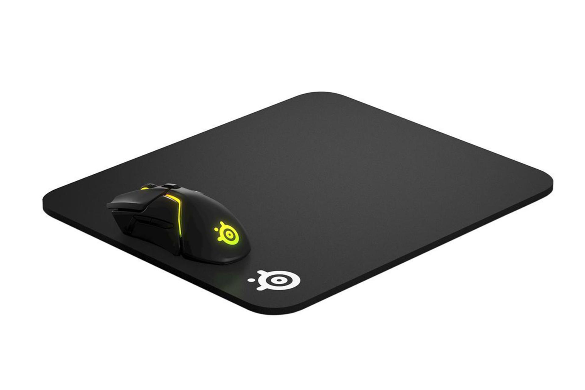 مرجع متخصصين ايران ماوس پد استيل سريز SteelSeries QcK Heavy Medium