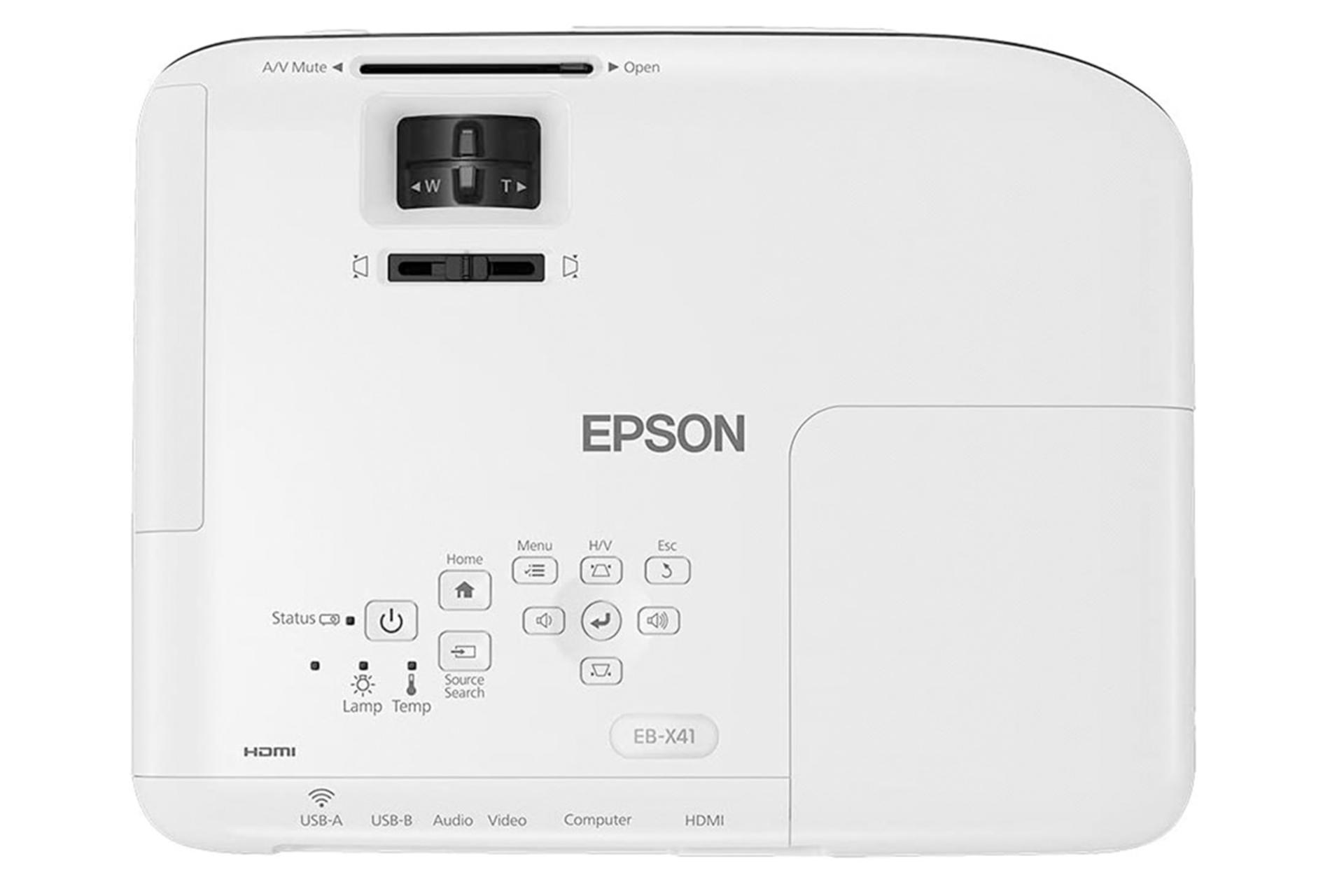 ویدیو پروژکتور اپسون Epson EB-X41 نمای بالا