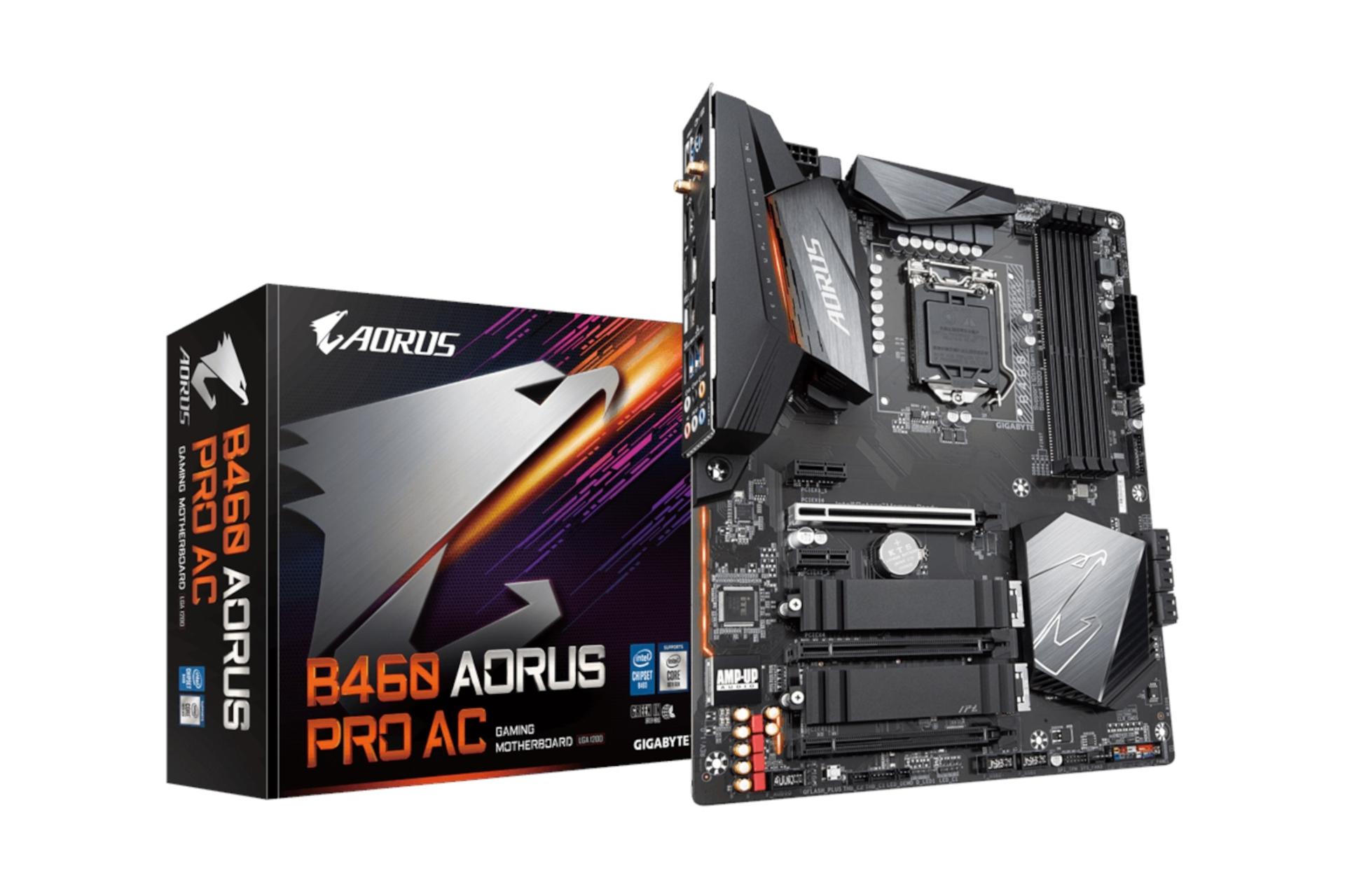 جعبه مادربرد گیگابایت GIGABYTE B460 AORUS PRO AC (rev. 1.0)
