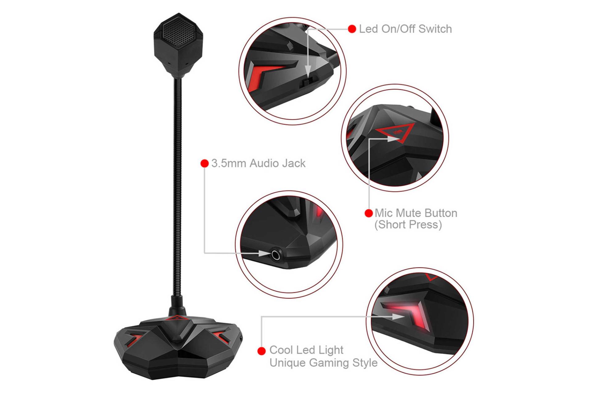 طراحی میکروفون یانمای YANMAI G55