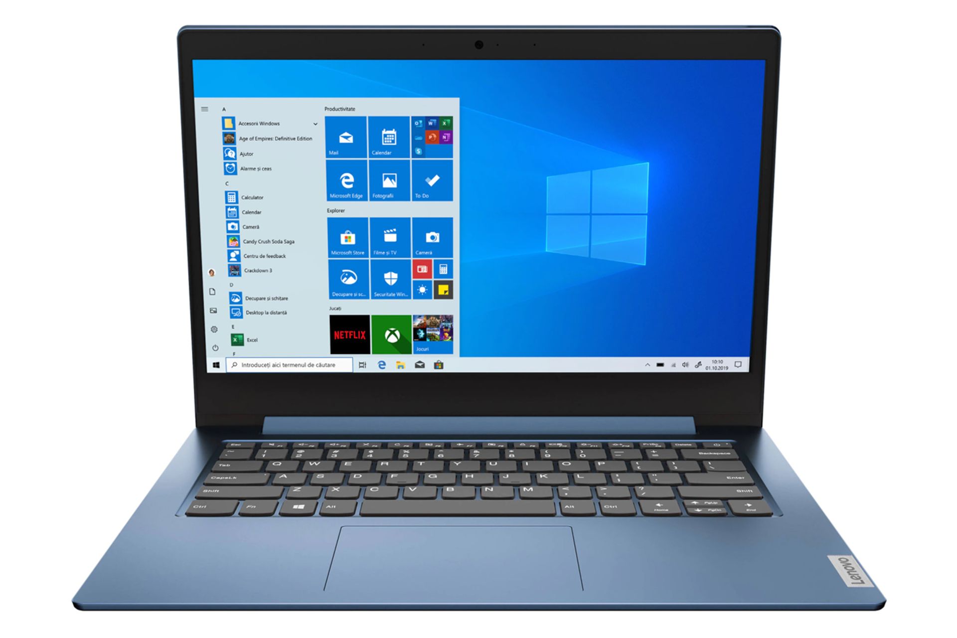 نمای جلو لپ تاپ IdeaPad Slim 1 لنوو - A6 9220e Radeon R4 4GB 512GB 