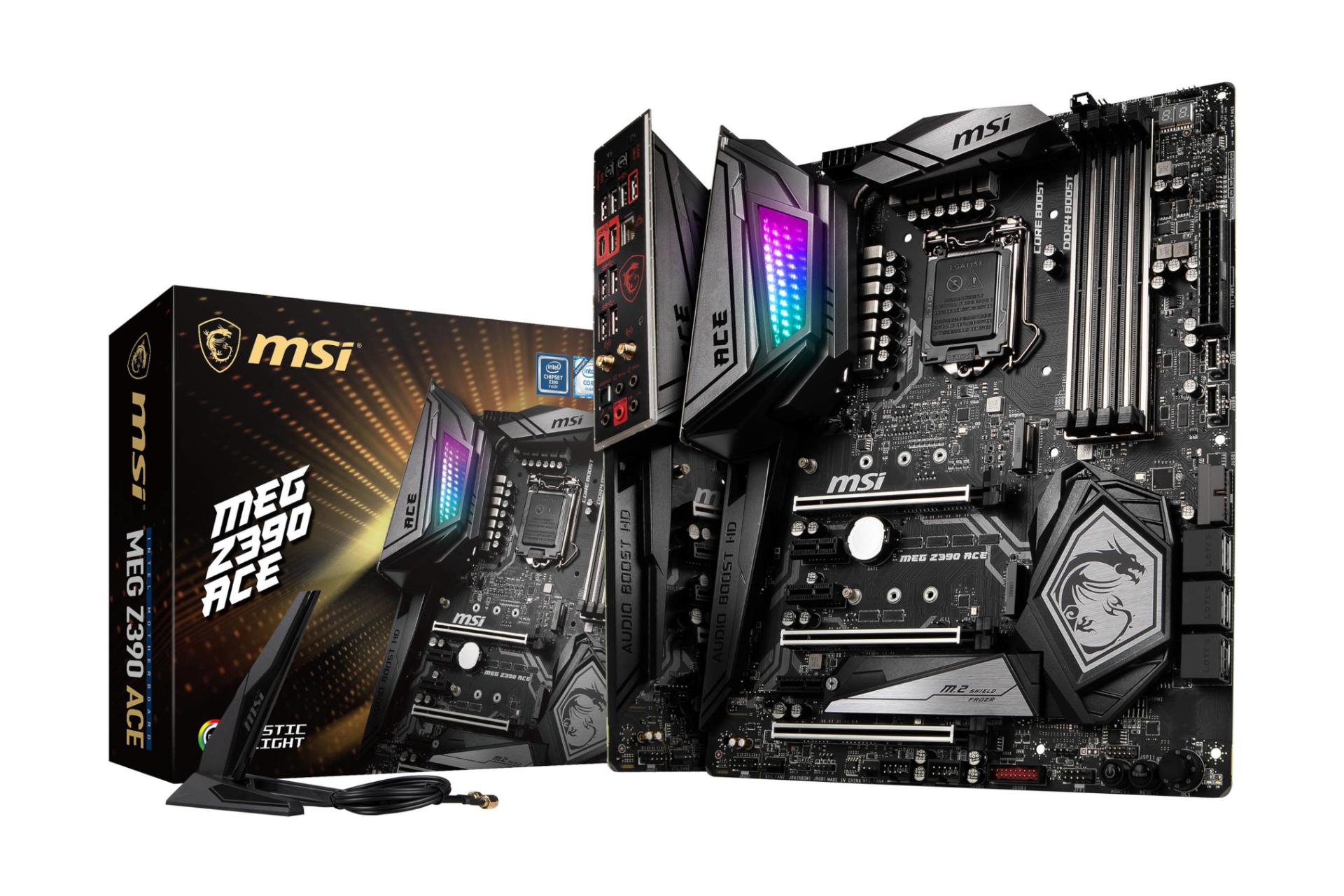 جعبه مادربرد ام اس آی MSI MEG Z390 ACE