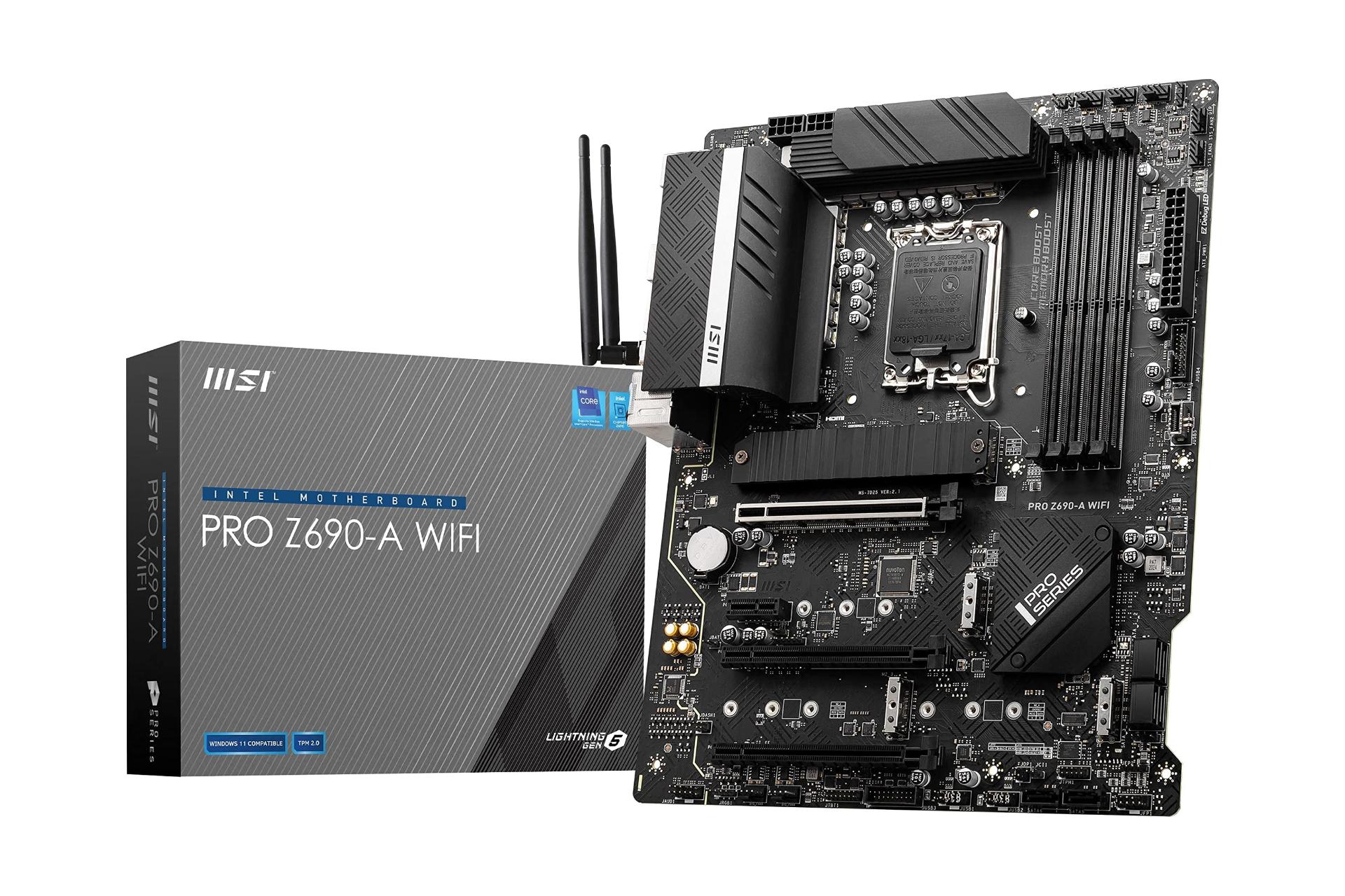 جعبه مادربرد ام اس آی MSI PRO Z690-A WIFI