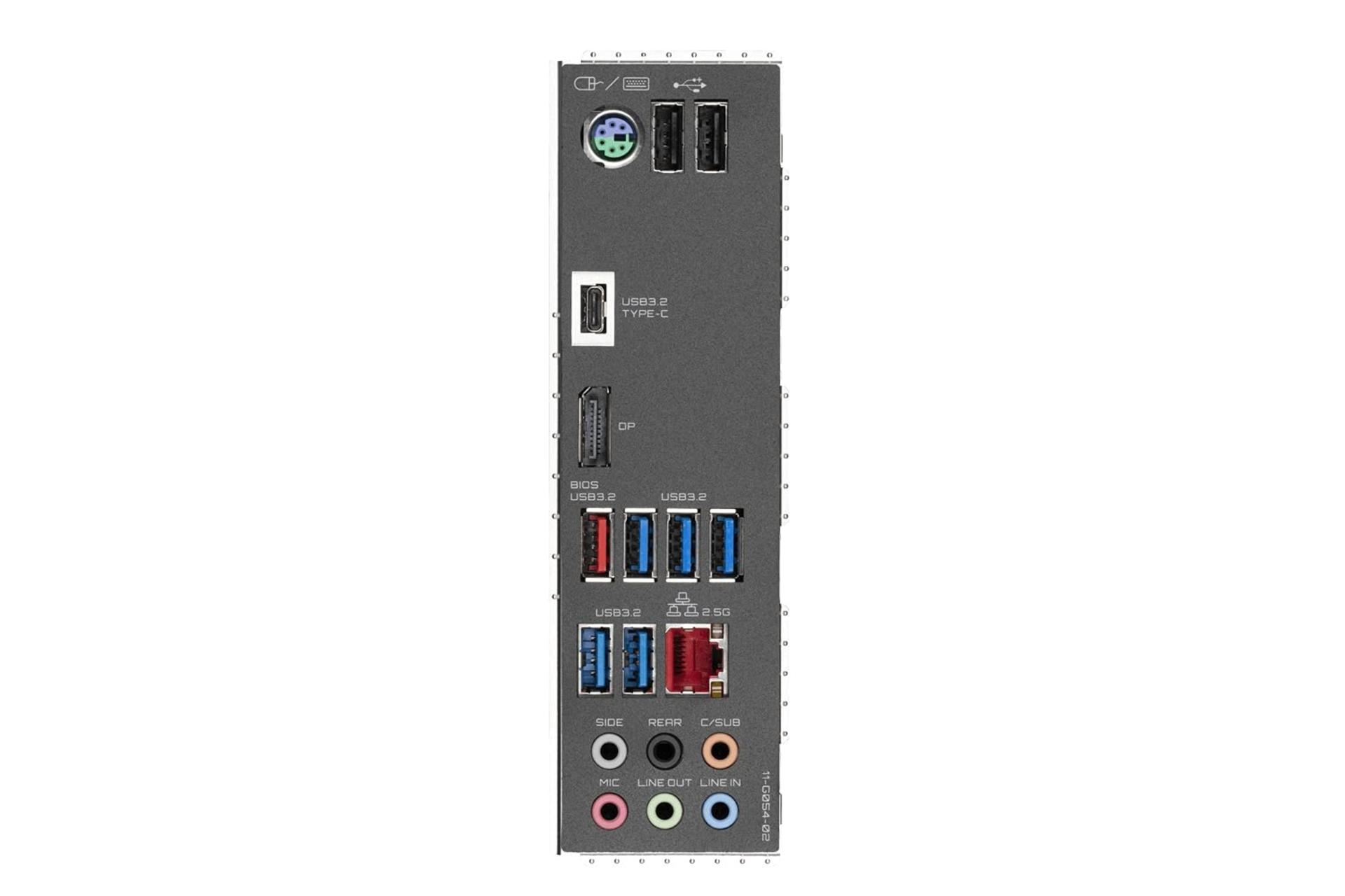 اتصالات مادربرد گیگابایت GIGABYTE Z590 GAMING X (rev. 1.x)
