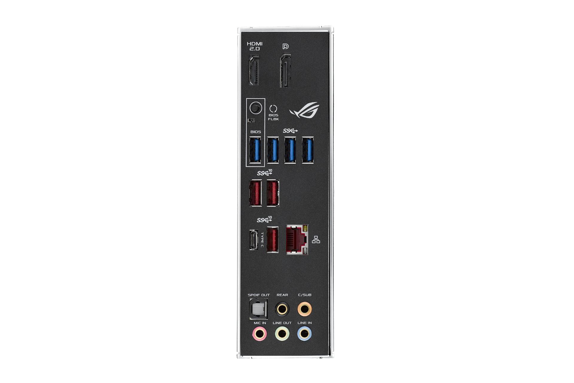 اتصالات مادربرد ایسوس ASUS ROG Strix X570-F Gaming