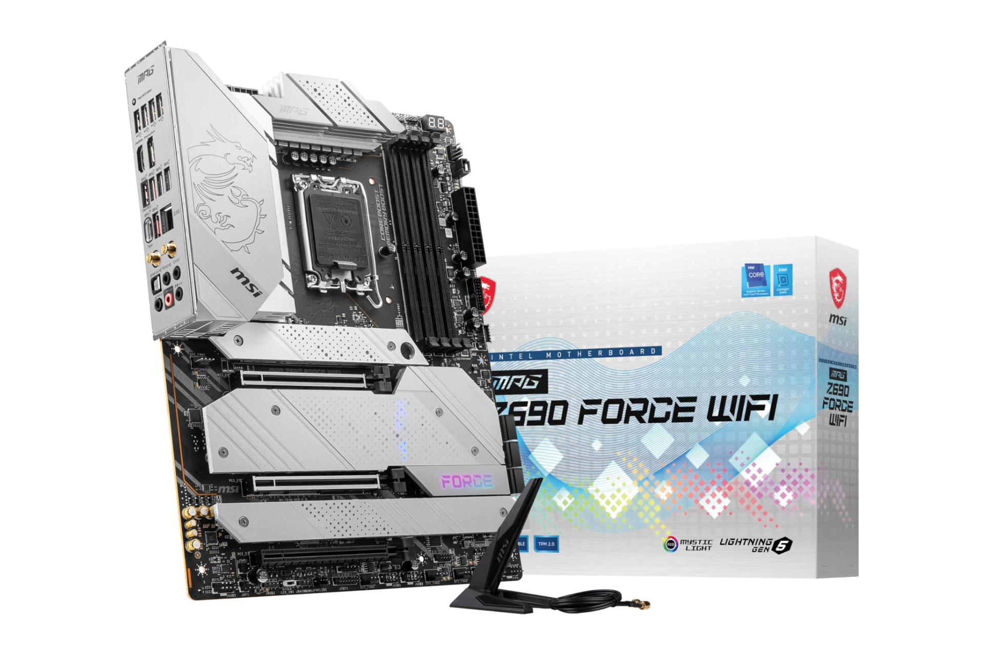 جعبه مادربرد ام اس آی MSI MPG Z690 FORCE WIFI