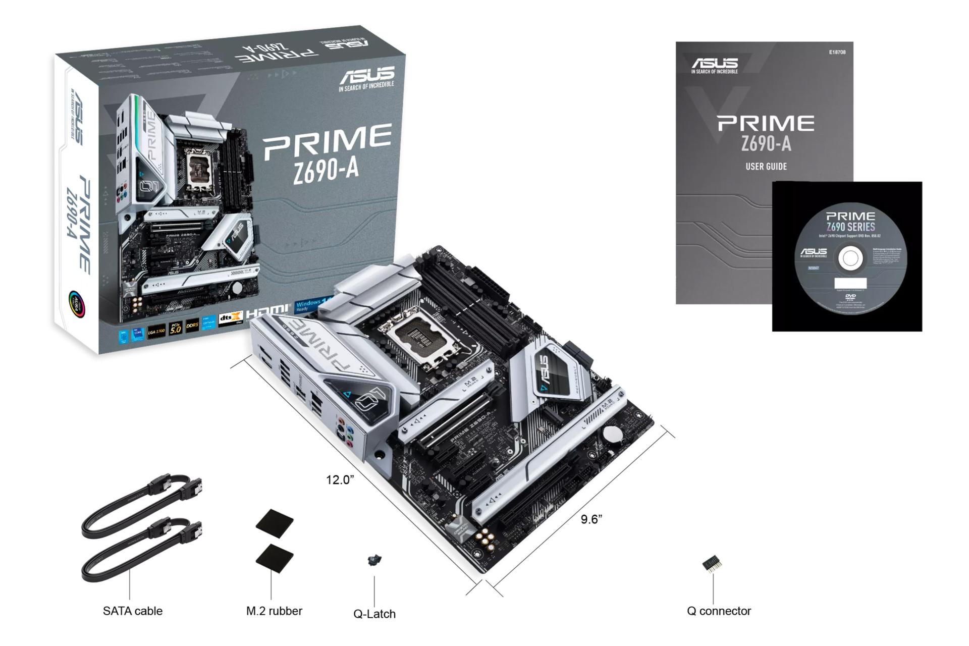 اقلام همراه مادربرد ایسوس ASUS PRIME Z690-A