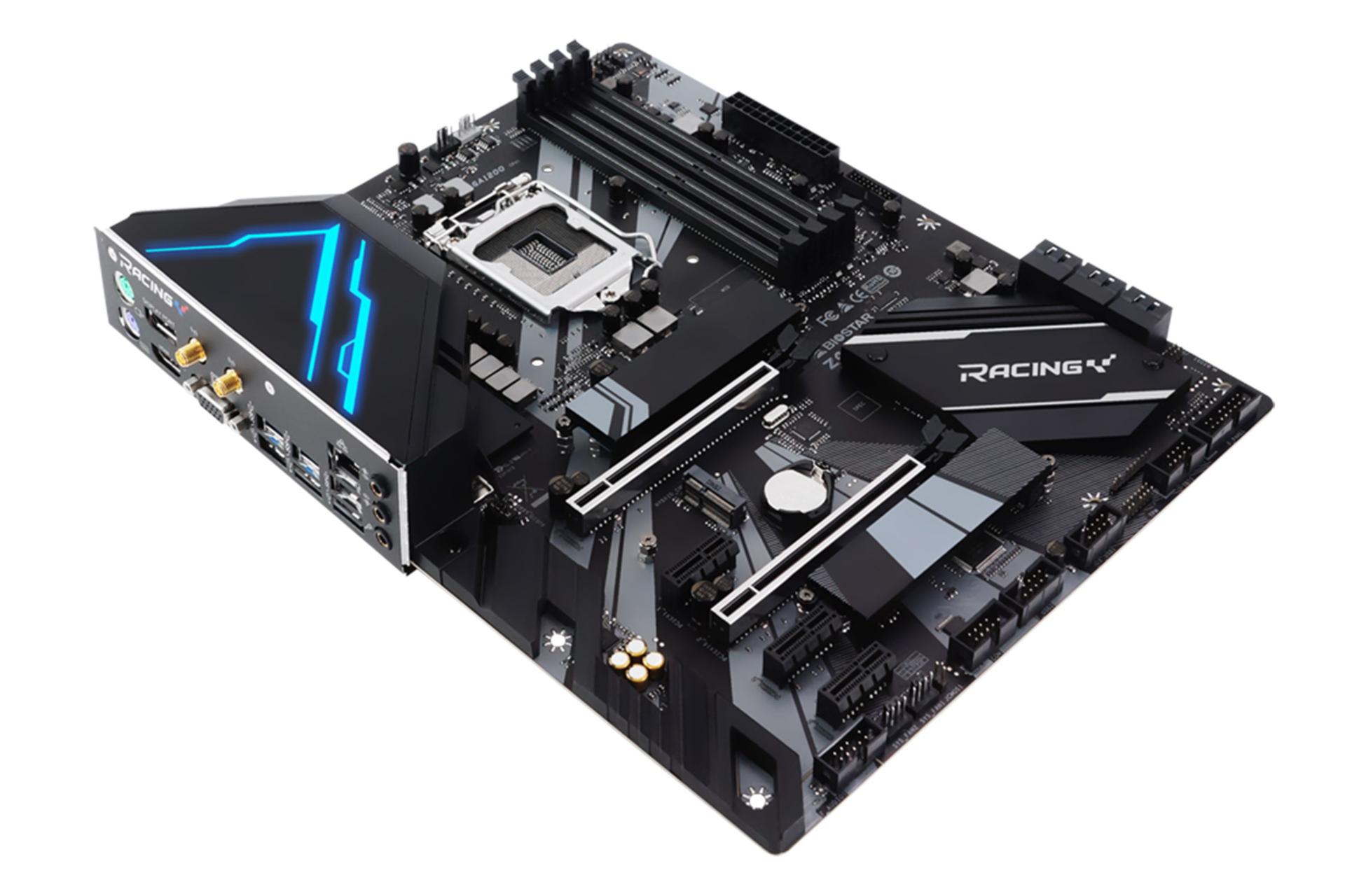 نمای کناری مادربرد بایواستار Biostar Z490GTA Ver. 5.0