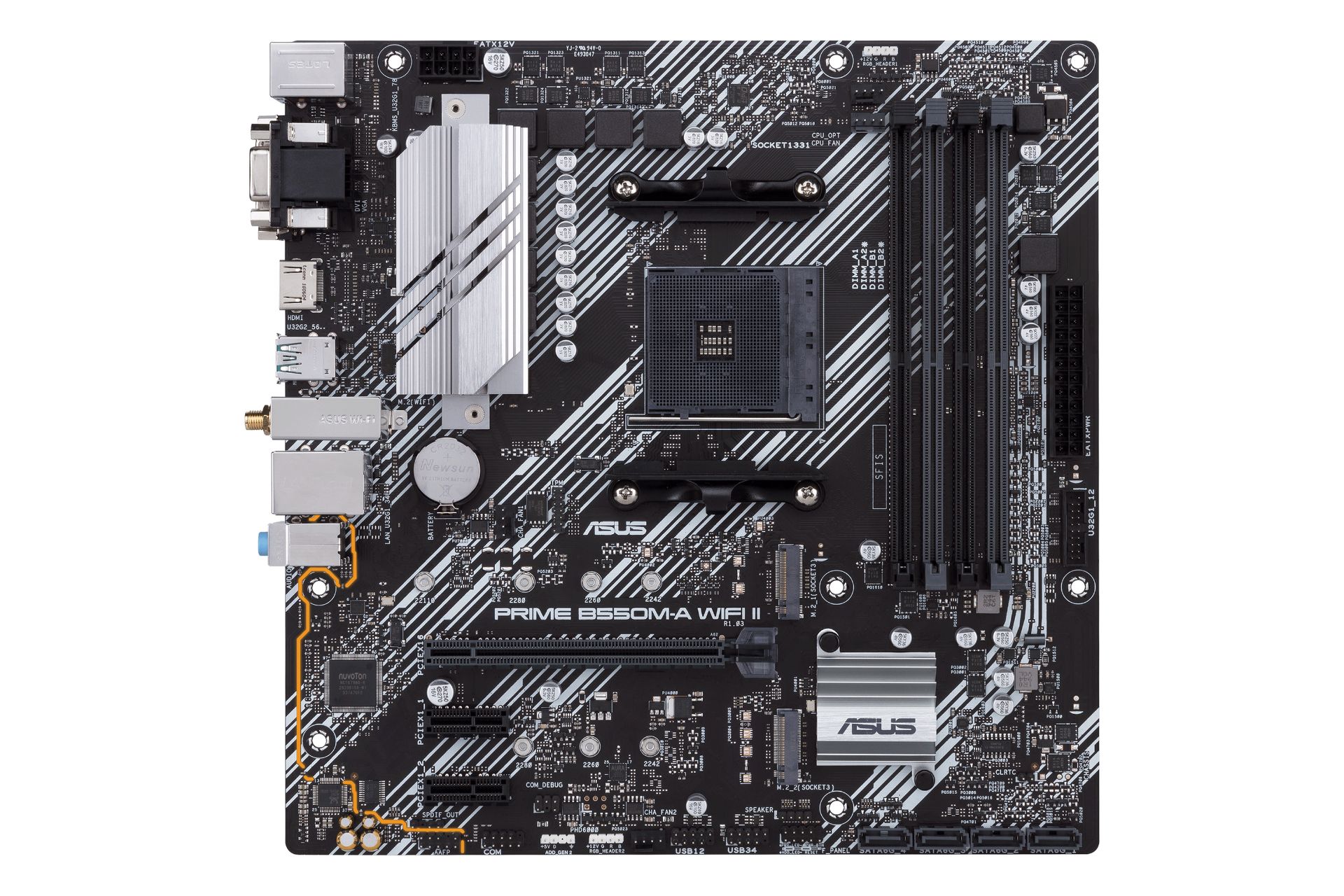 مادربرد ایسوس ASUS PRIME B550M-A WIFI II