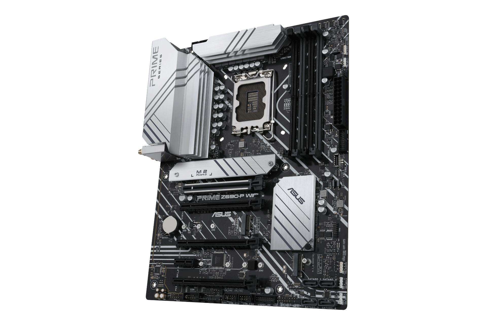 نمای راست مادربرد ایسوس ASUS PRIME Z690-P WIFI