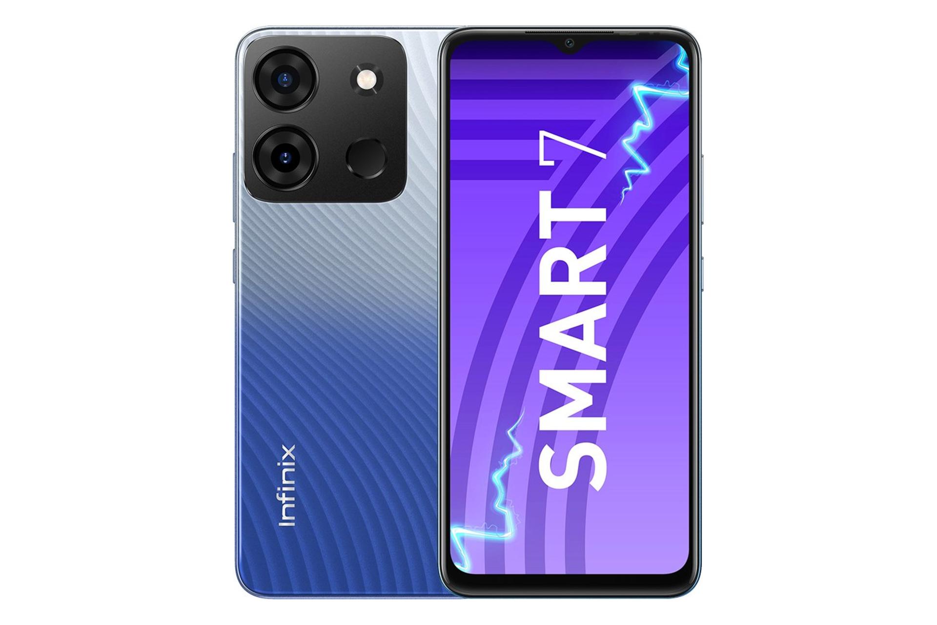 گوشی موبایل اسمارت 7 اینفینیکس نسخه هند / Infinix Smart 7 India آبی