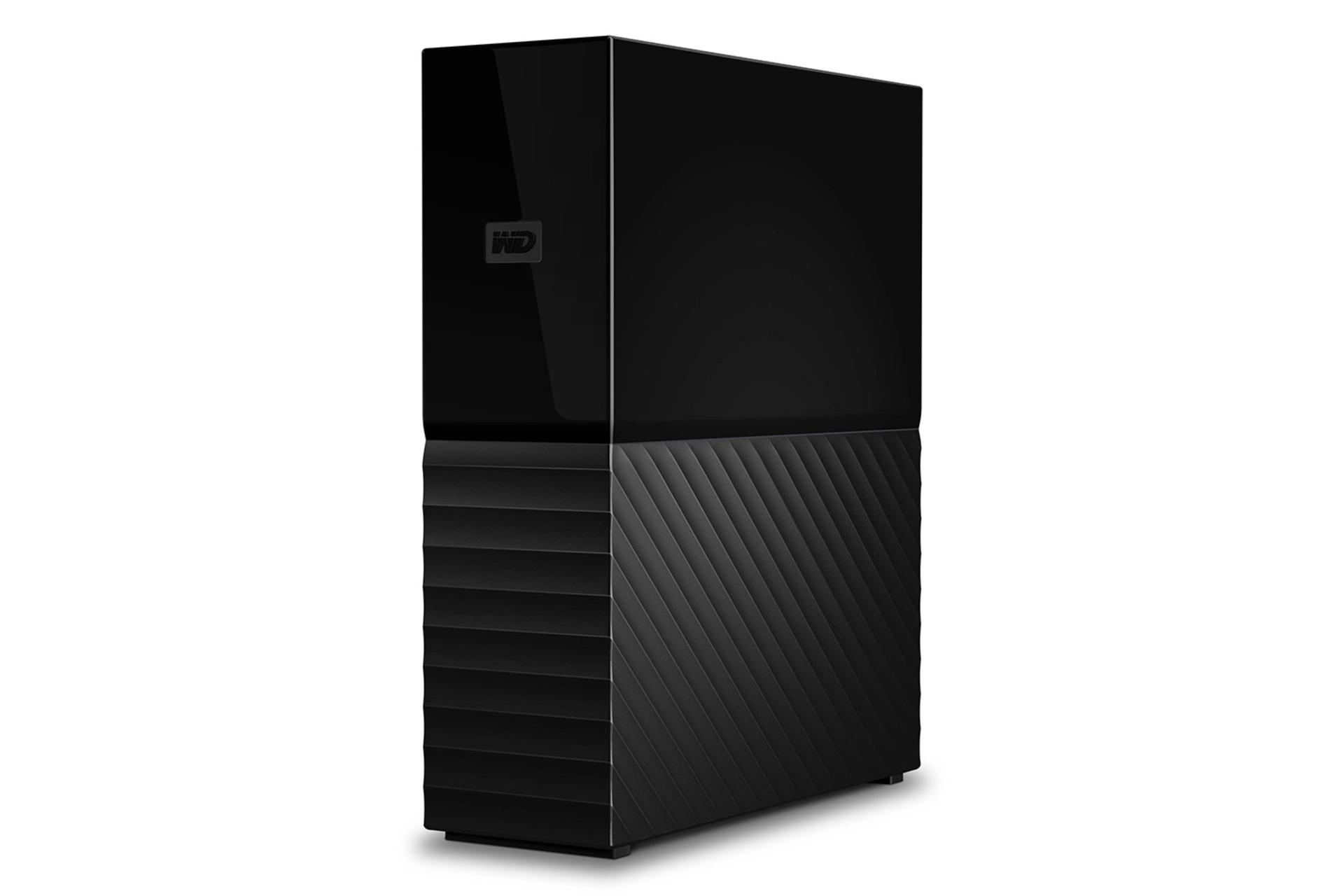 نمای کناری هارد دیسک وسترن دیجیتال My Book Desktop ظرفیت 12 ترابایت رنگ مشکی