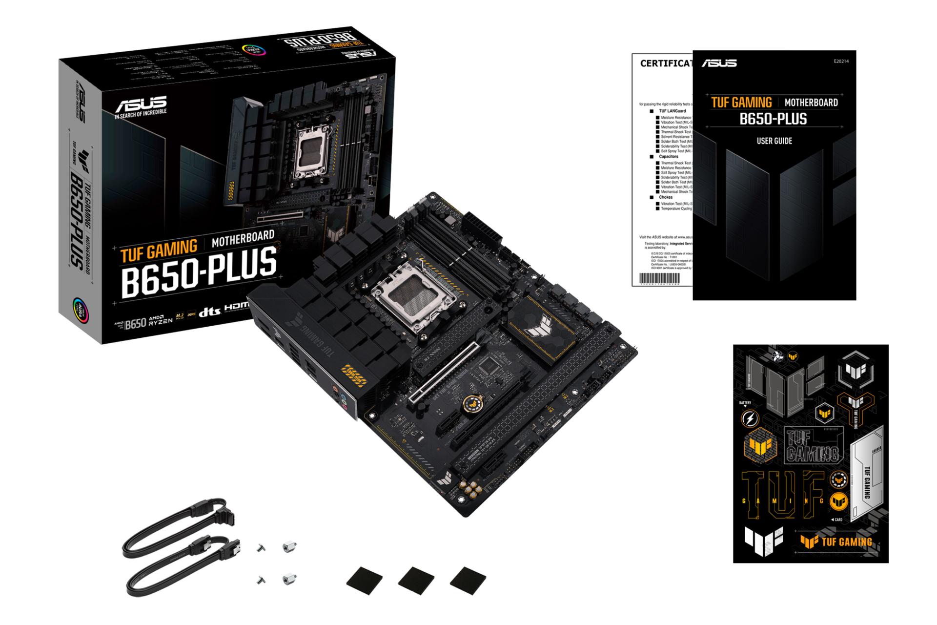 اقلام همراه مادربرد ایسوس ASUS TUF GAMING B650-PLUS