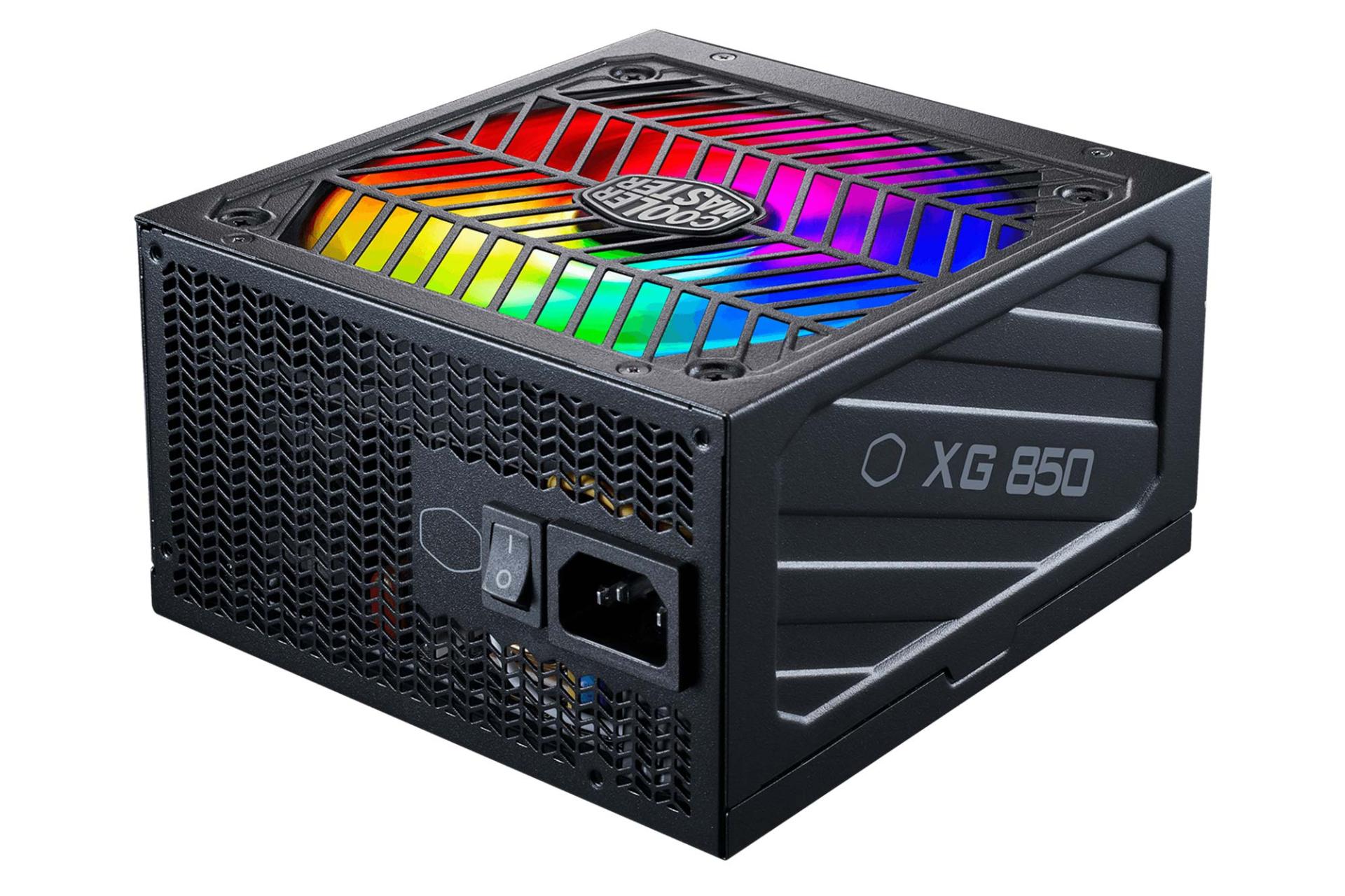 نورپردازی پاور کامپیوتر کولر مستر Cooler Master XG850 Plus Platinum با توان 850 وات