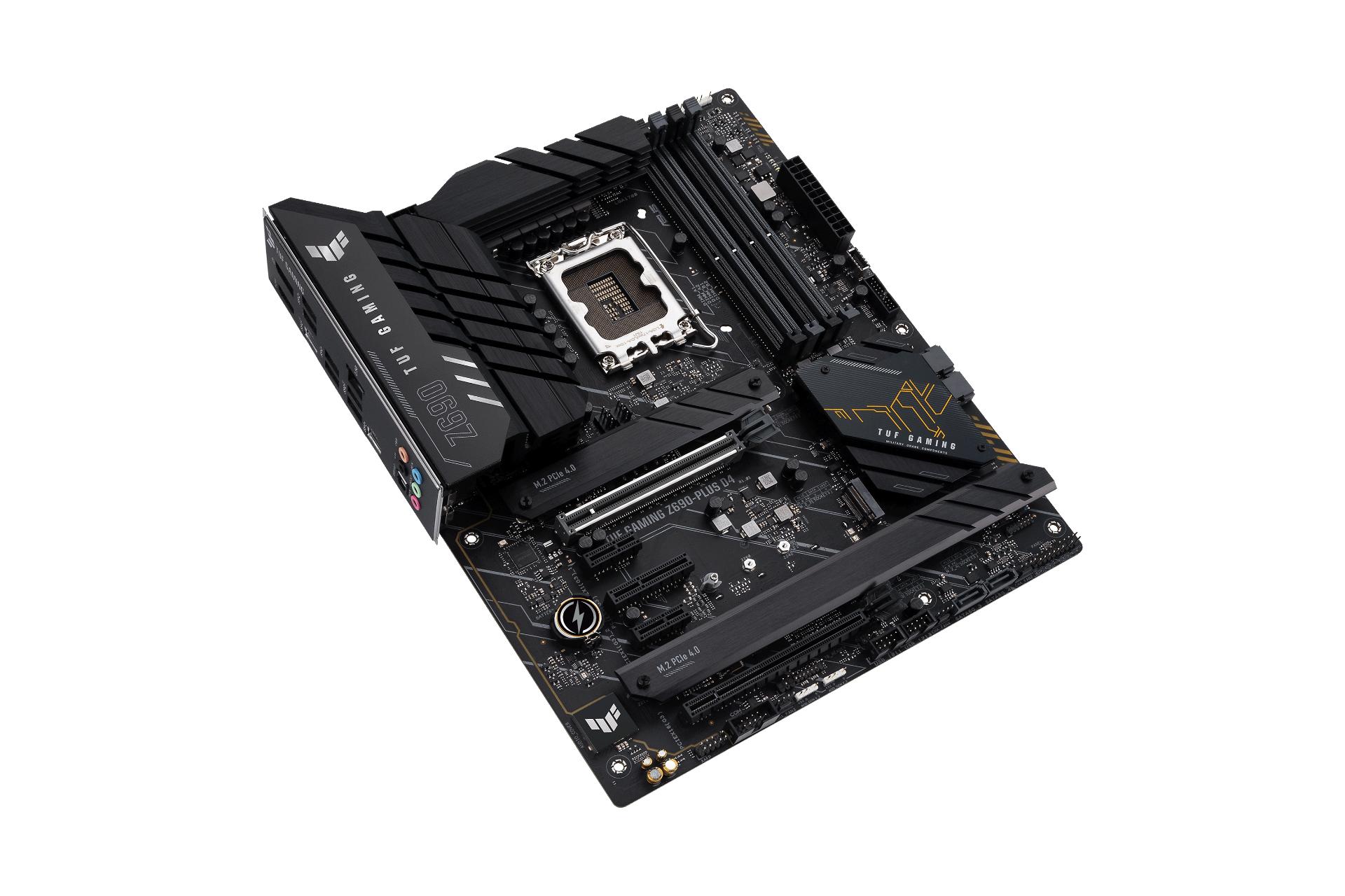 نمای بالا مادربرد ایسوس ASUS TUF GAMING Z690-PLUS D4