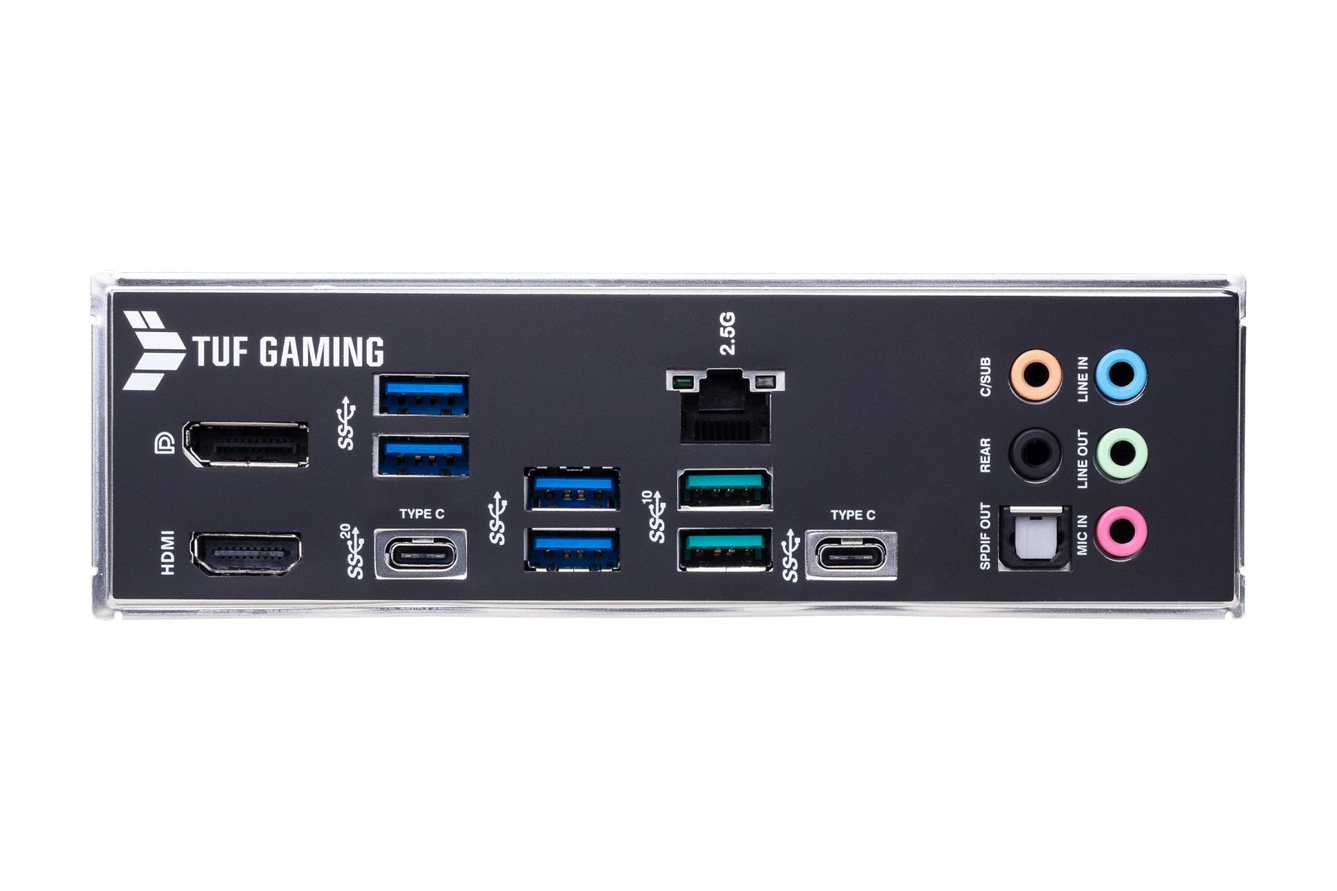 اتصالات مادربرد ایسوس ASUS TUF GAMING Z690-PLUS D4