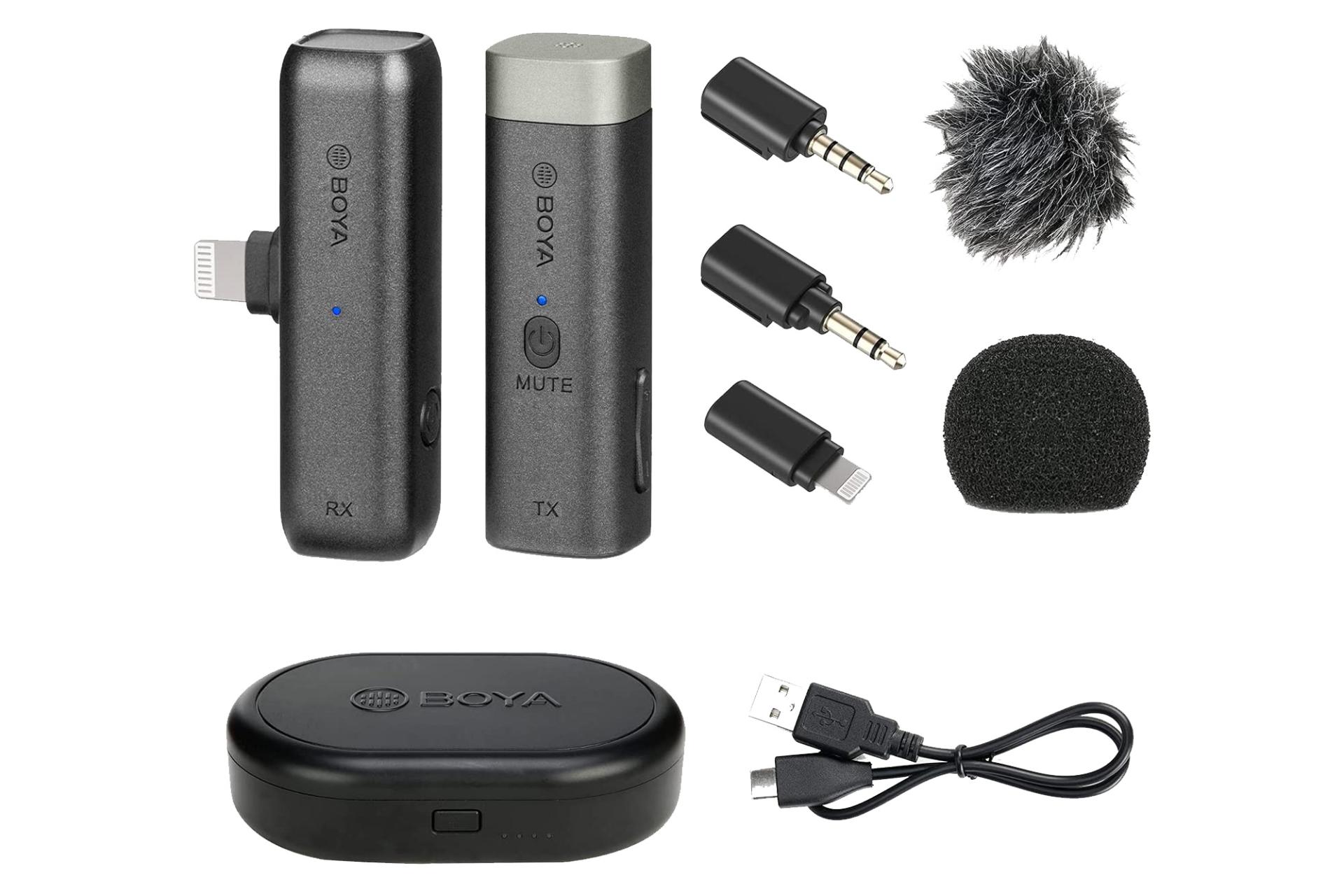 آنباکس میکروفون بویا BOYA  BY-WM3D