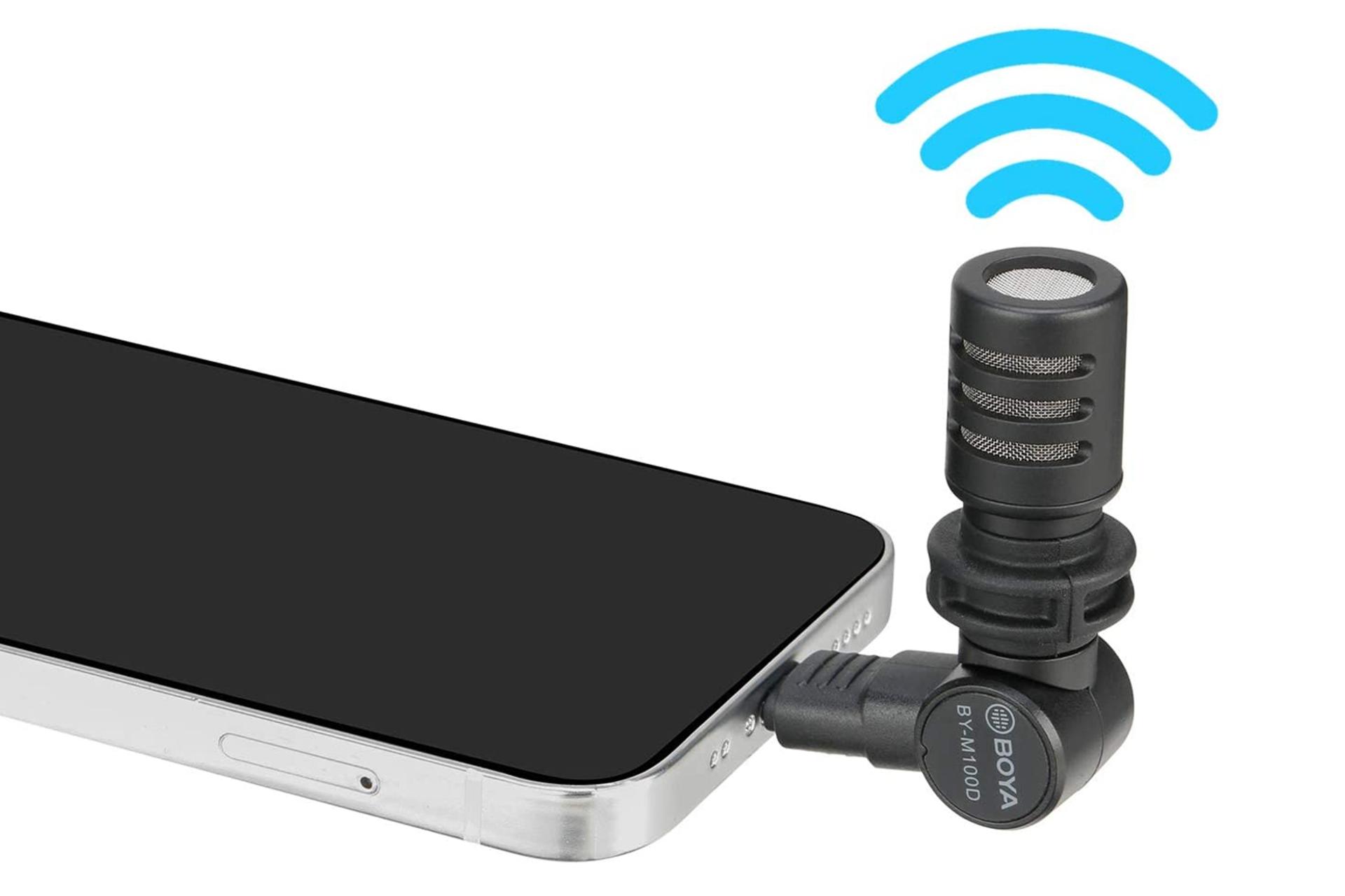 کانکتور میکروفون بویا BOYA BY-M100D