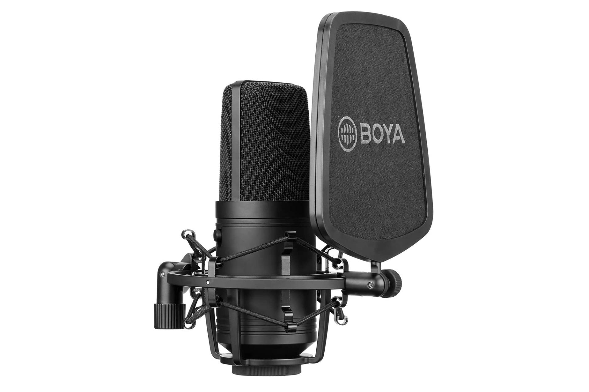 ابعاد میکروفون بویا BOYA BY-M800