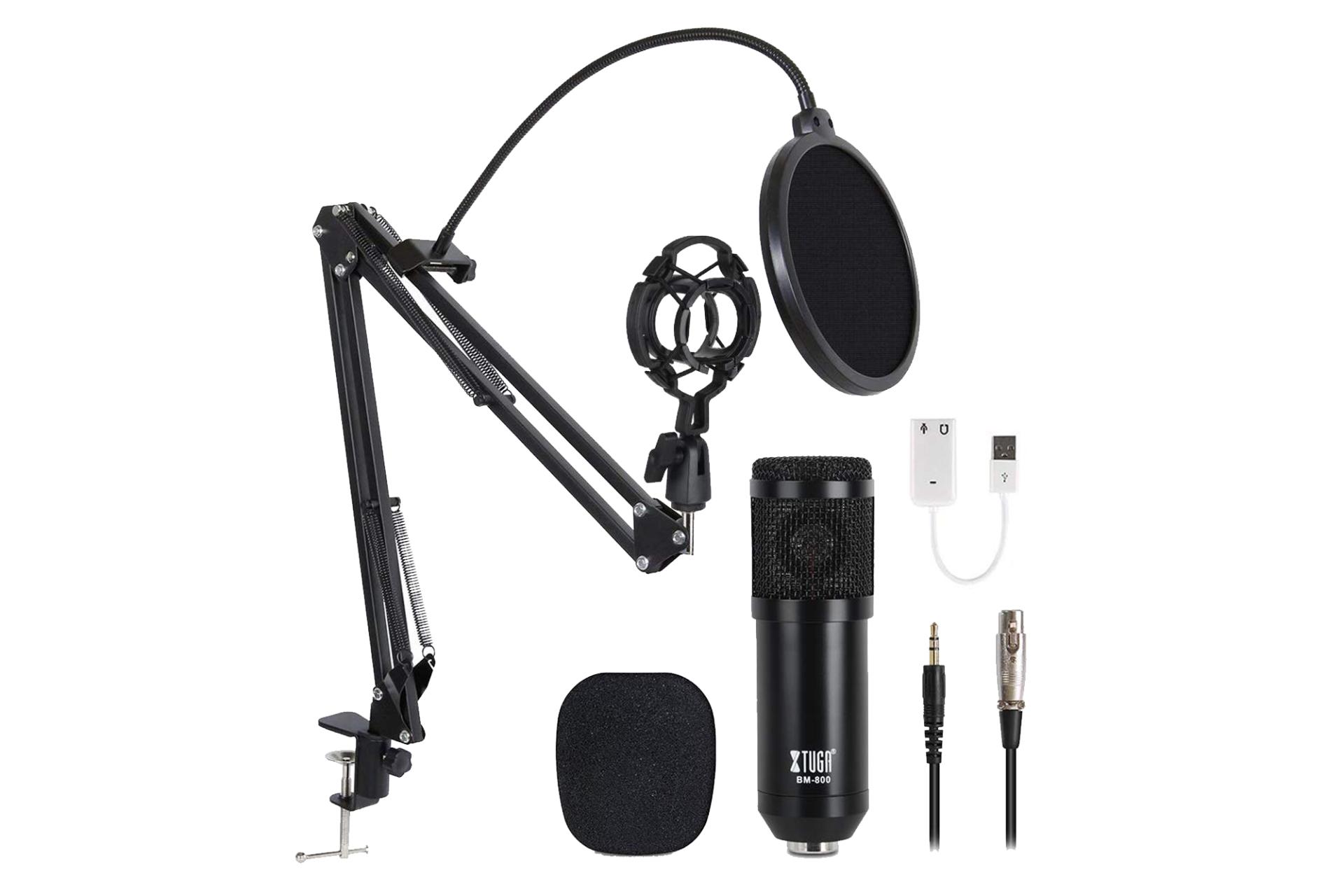 اقلام همراه میکروفون ایکس توگا XTUGA BM-800