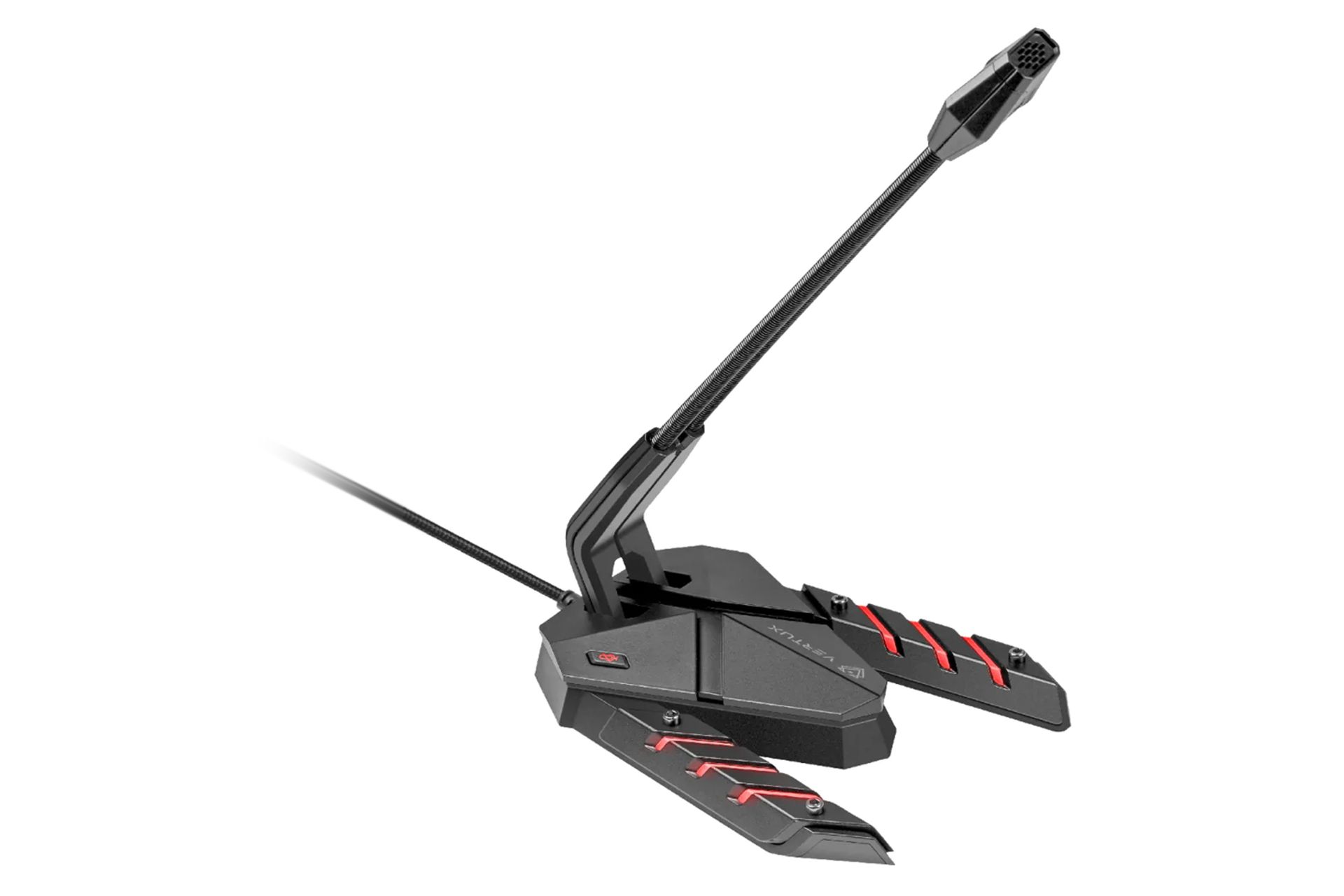 ابعاد میکروفون ورتوکس Vertux Streamer-3