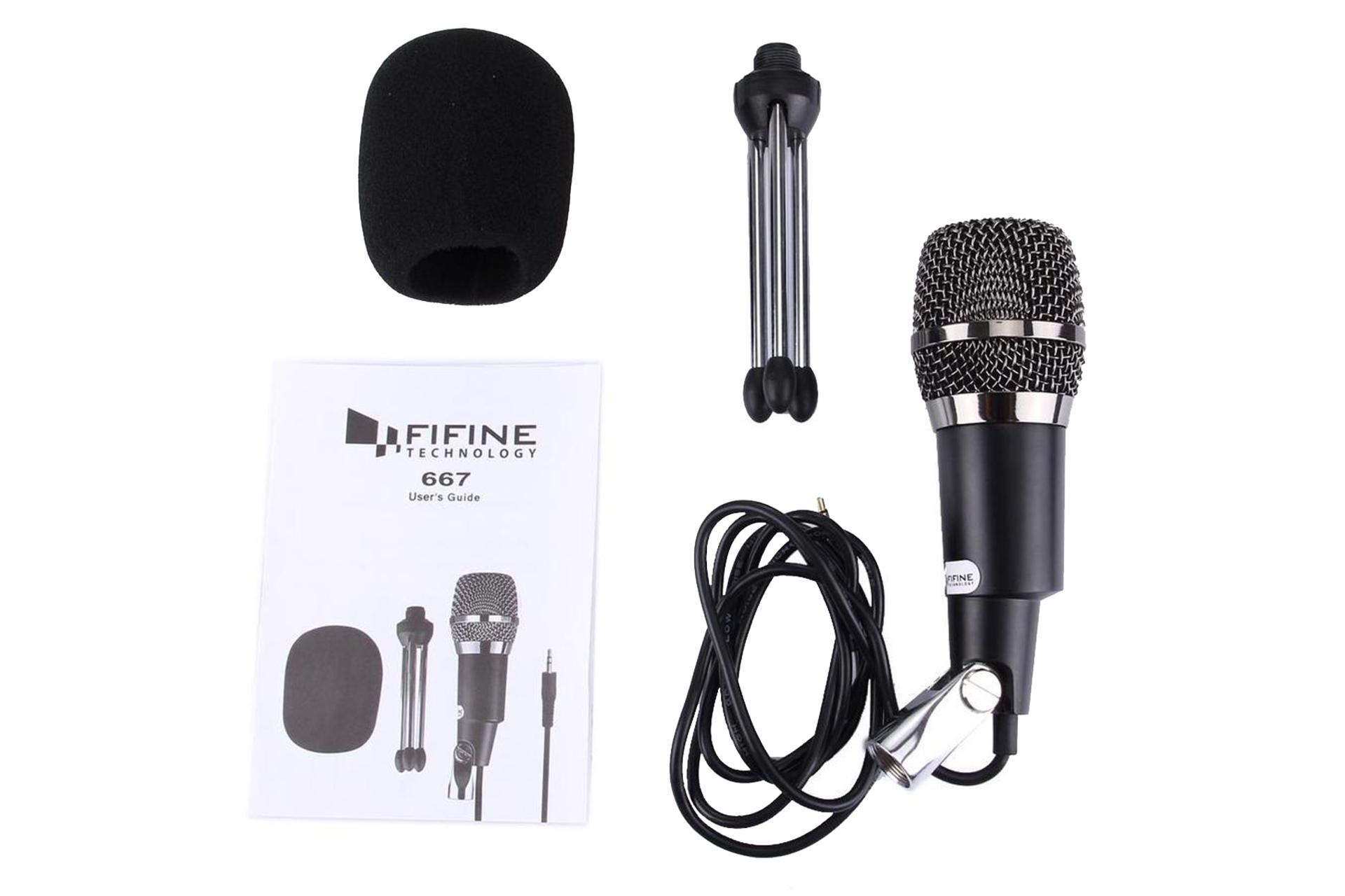 اقلام همراه میکروفون فی فاین FIFINE K667