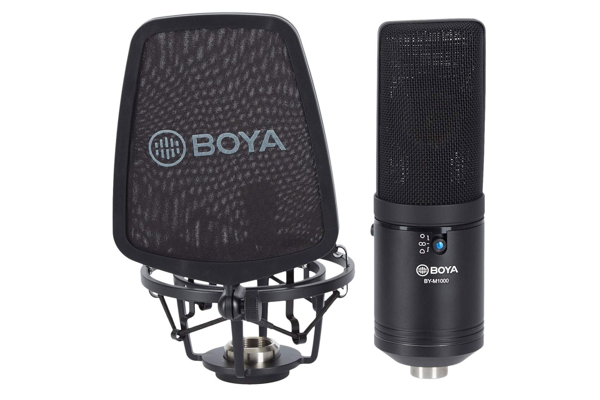 توان میکروفون بویا BOYA BY-M1000