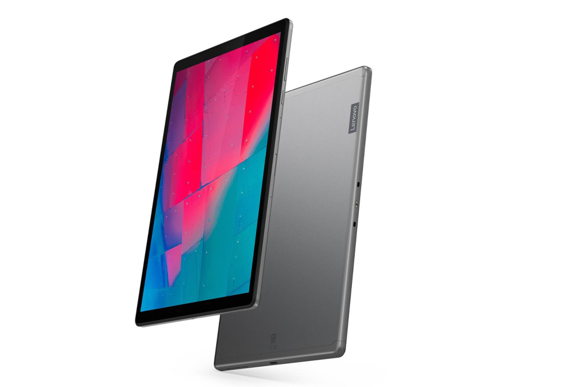 تبلت تب M10 اچ دی Gen 2 لنوو نمای پشت و جلو  / Lenovo Tab M10 HD Gen 2