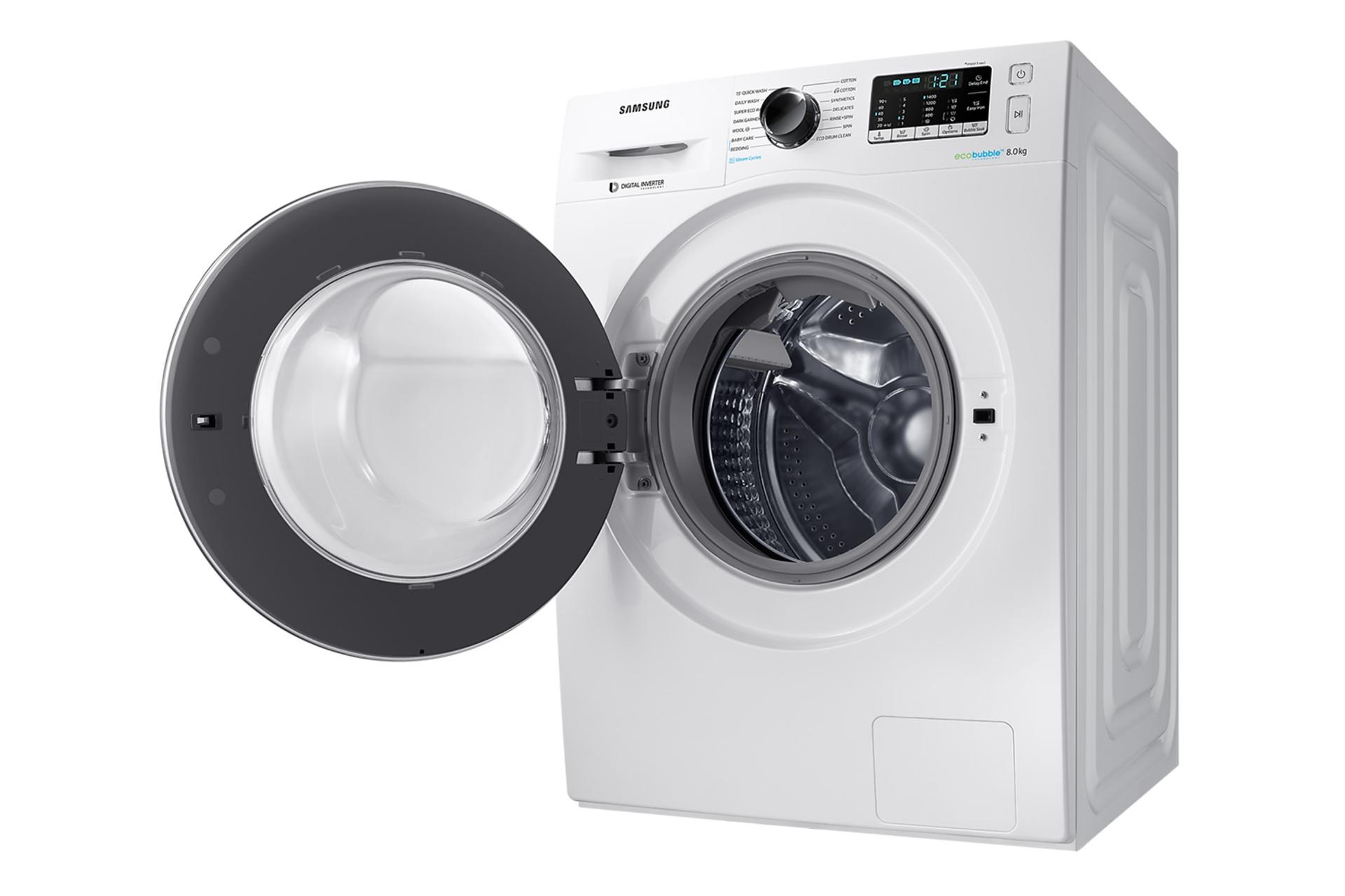 ماشین لباسشویی سامسونگ Samsung WW80J54E سفید