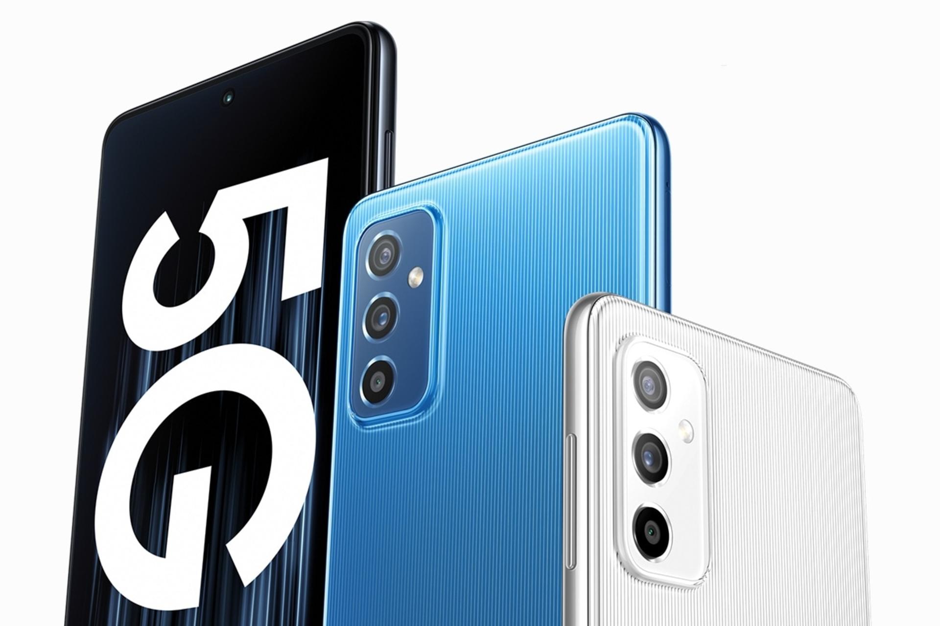 پنل جلو و پشت Samsung Galaxy M52 5G / گوشی موبایل گلکسی ام 52 سامسونگ نسخه 5G