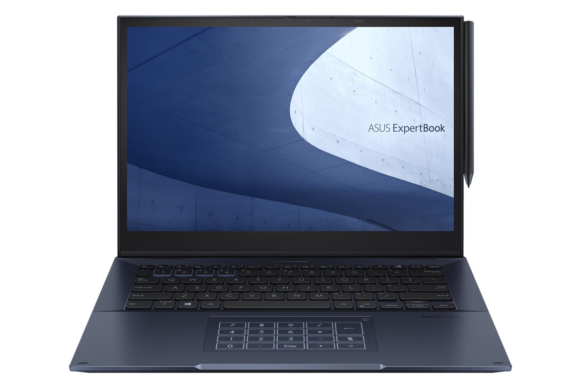 نمای جلو لپ تاپ ایسوس Expertbook B7402FEA