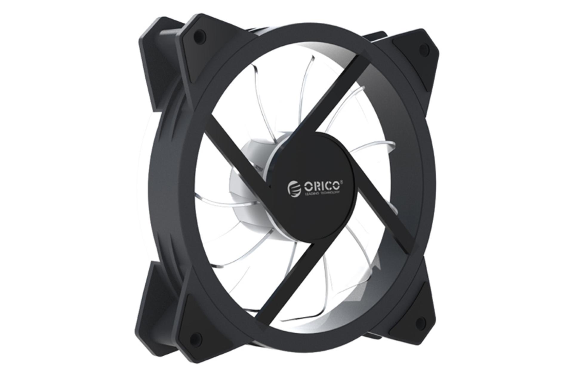 نیمرخ چپ و پشت فن کیس اوریکو CSF-6LD