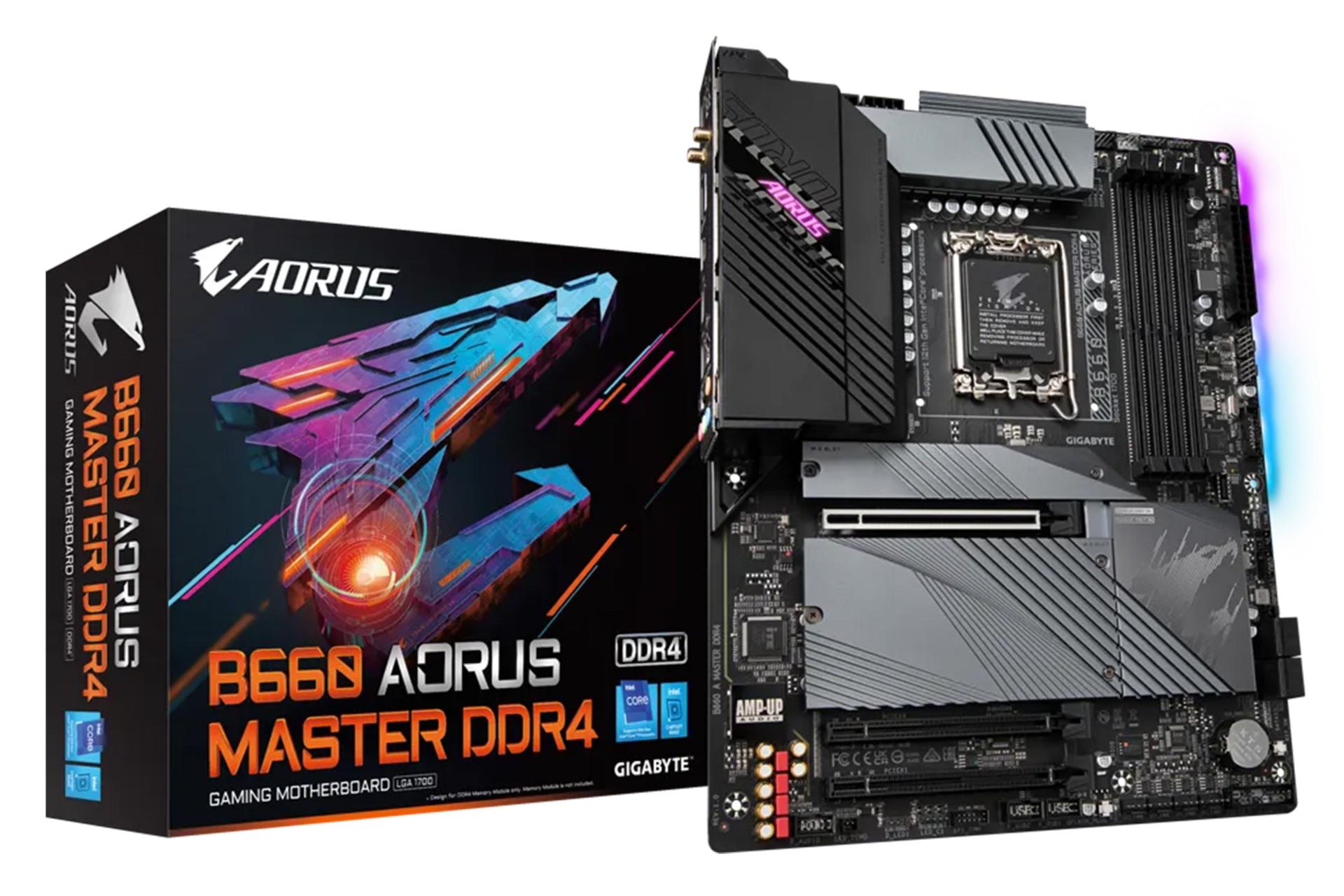 بسته بندی مادربرد گیگابایت GIGABYTE B660 AORUS MASTER DDR4 (rev. 1.0)