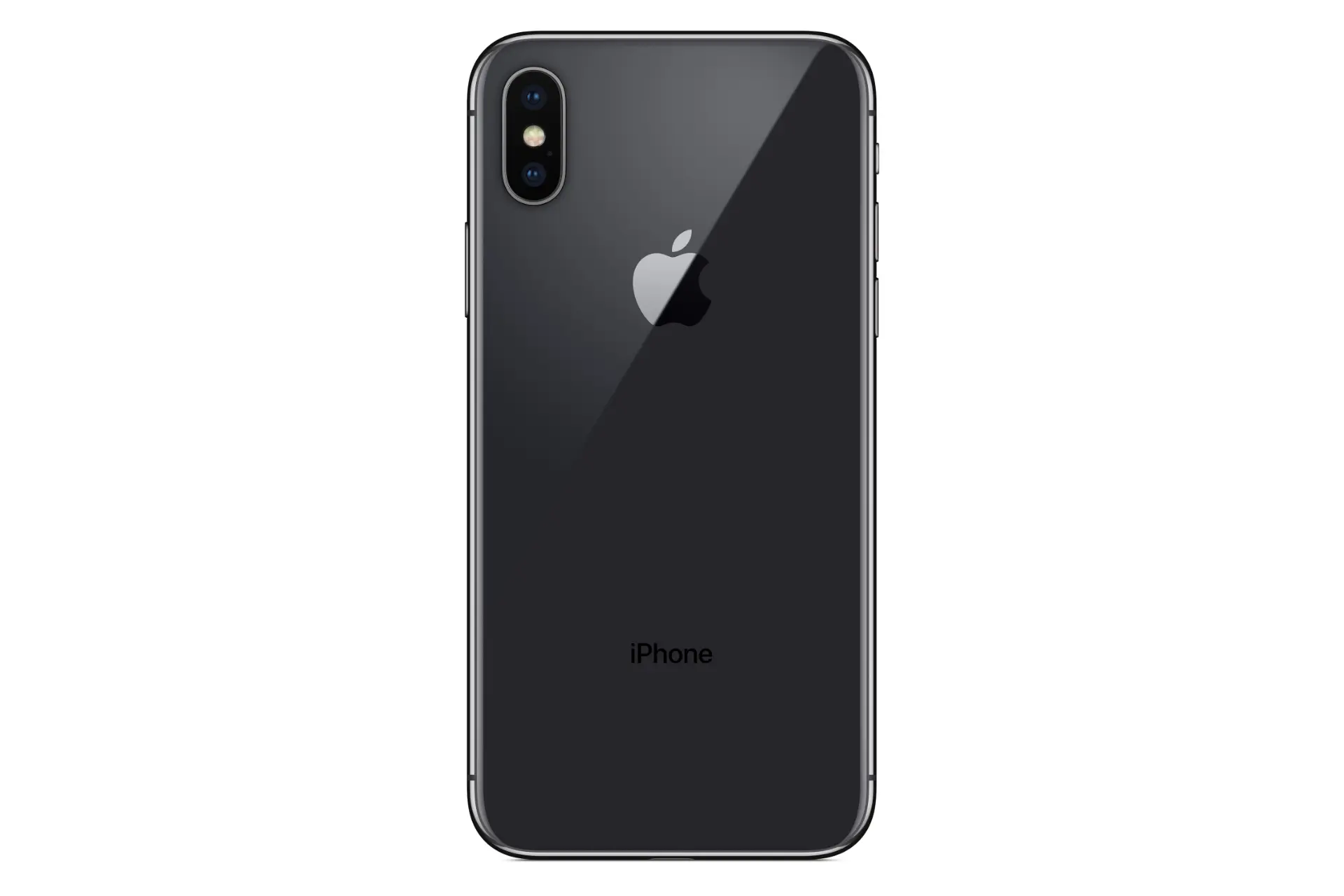 پنل پشت گوشی موبایل آیفون 10 اپل Apple iPhone X خاکستری