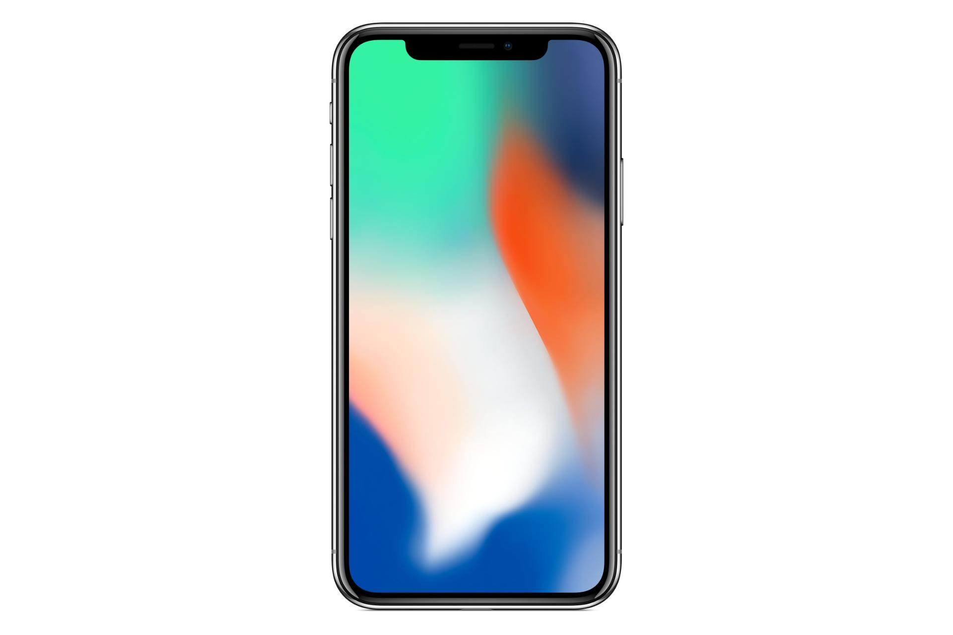 پنل جلو گوشی موبایل آیفون 10 اپل Apple iPhone X نقره ای