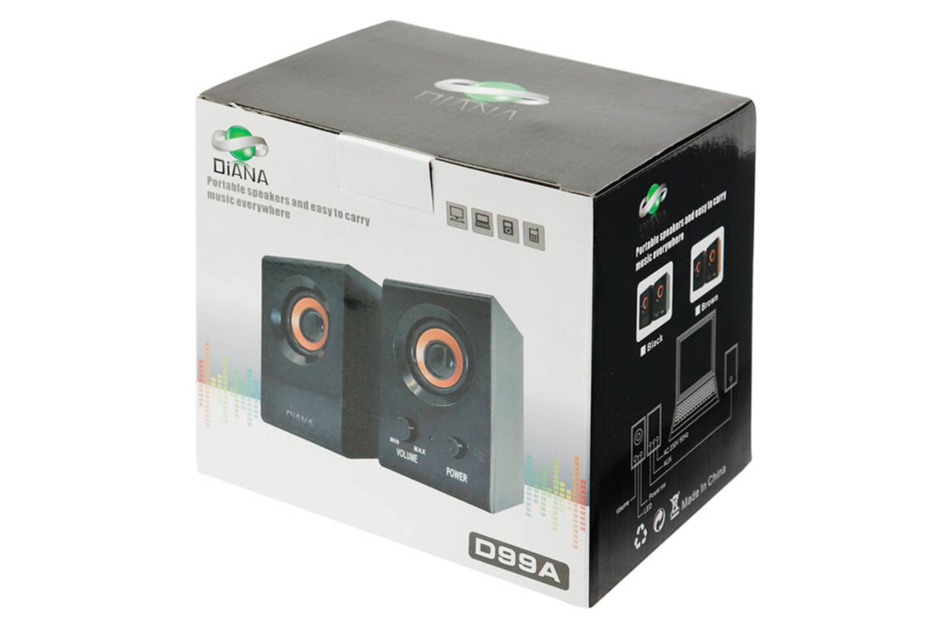 جعبه اسپیکر دیانا DiANA D99A