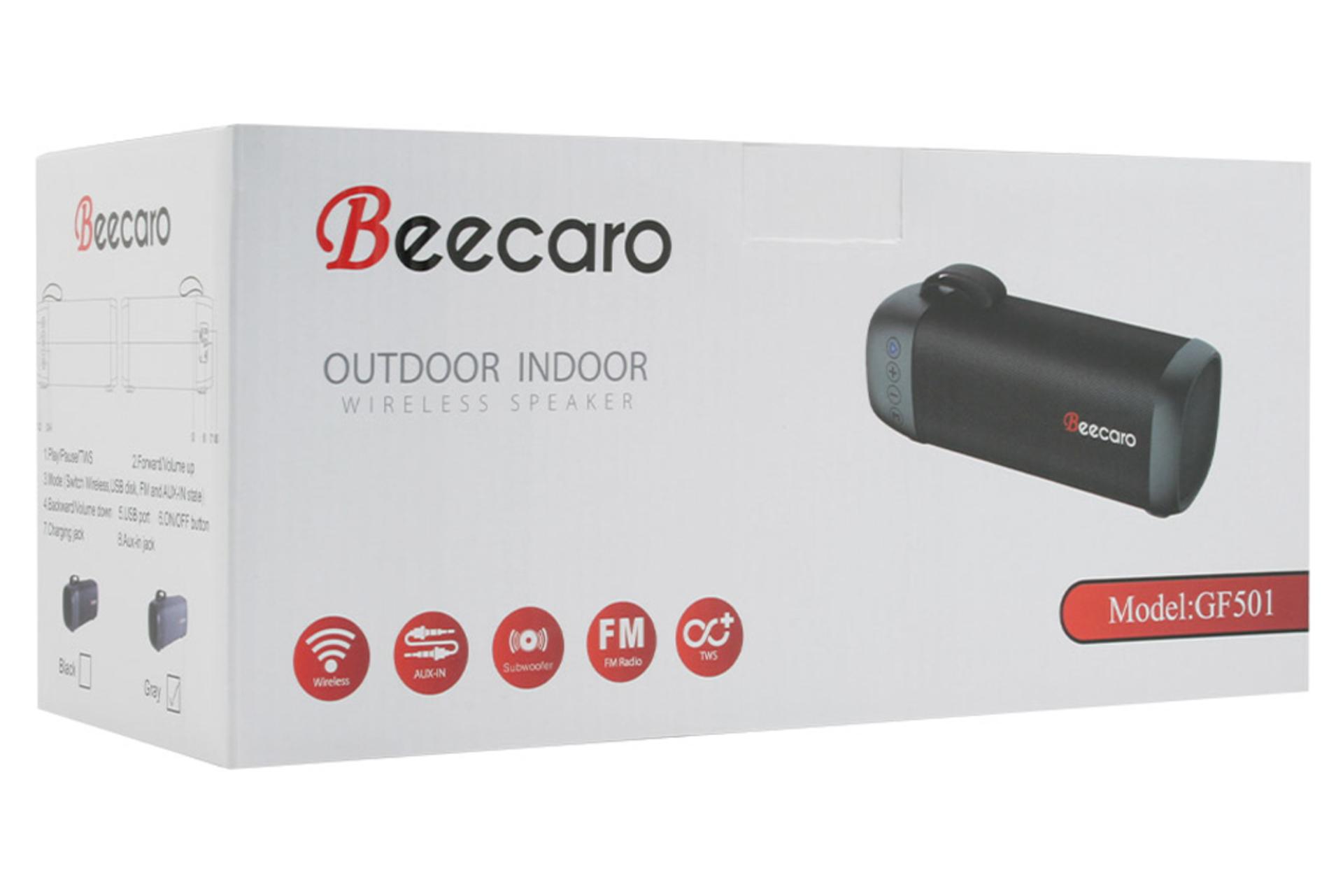 جعبه اسپیکر بیکارو Beecaro GF501
