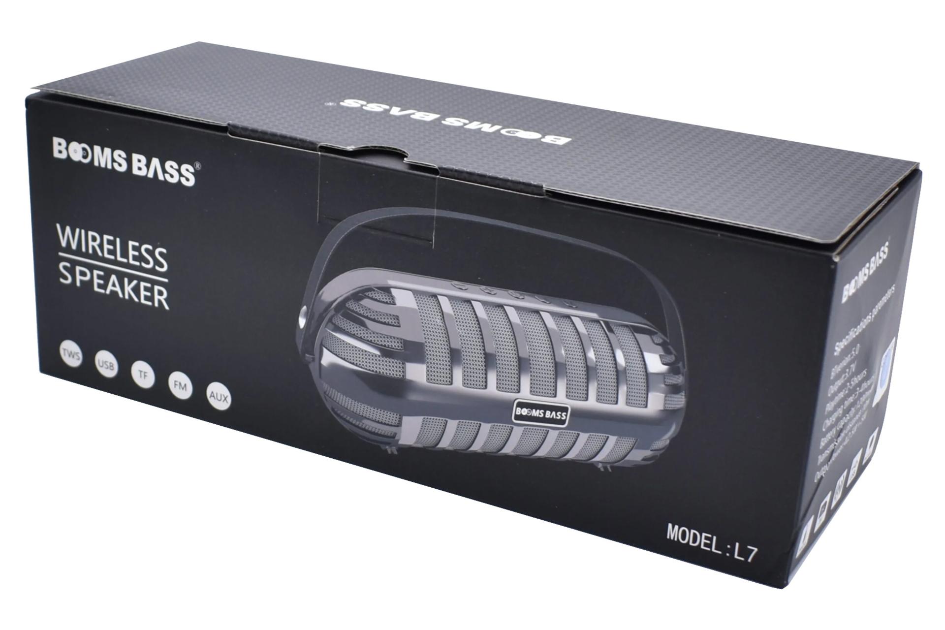 جعبه اسپیکر بومز باس BOOMS BASS L7