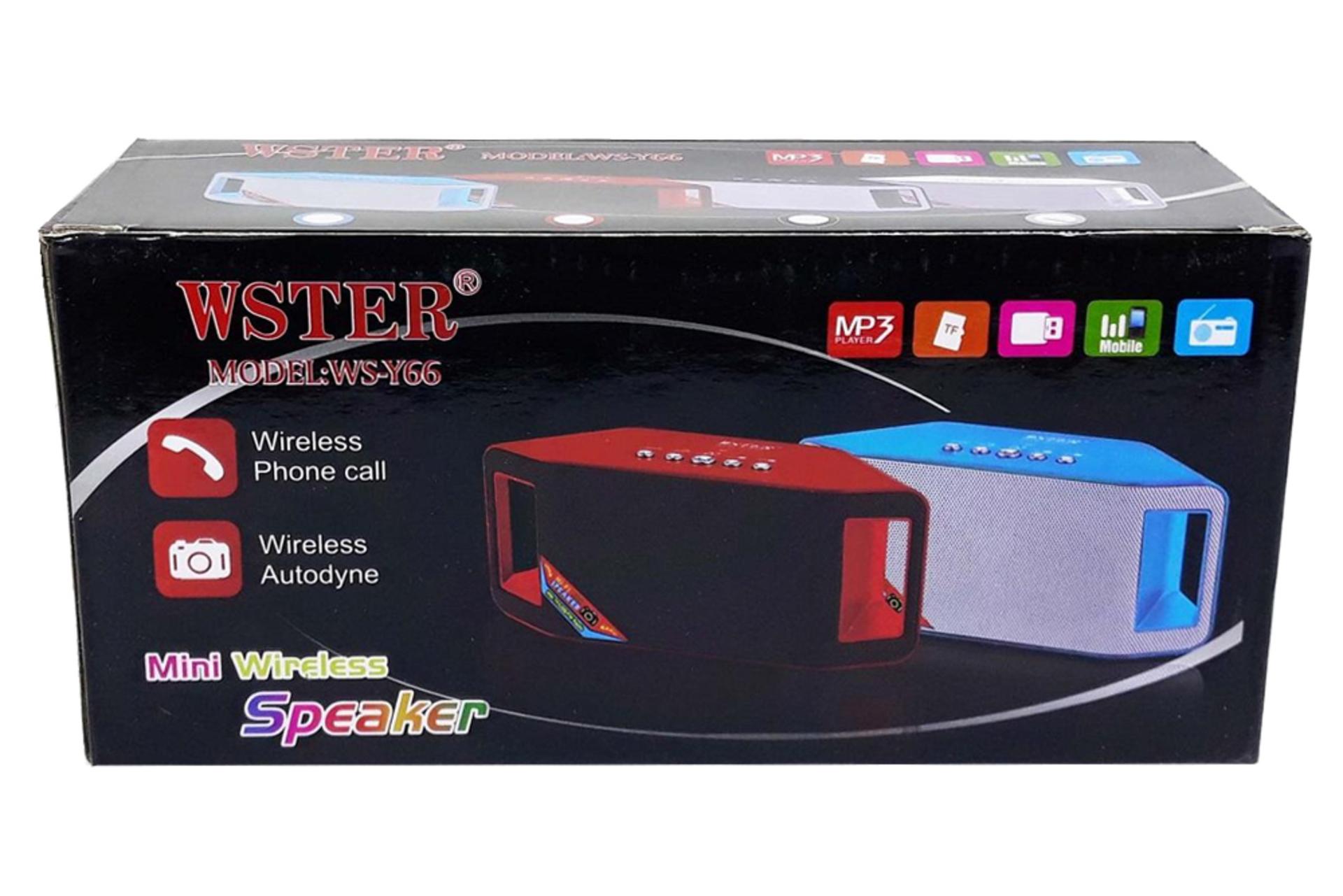 جعبه اسپیکر وستر WSTER WS-Y66