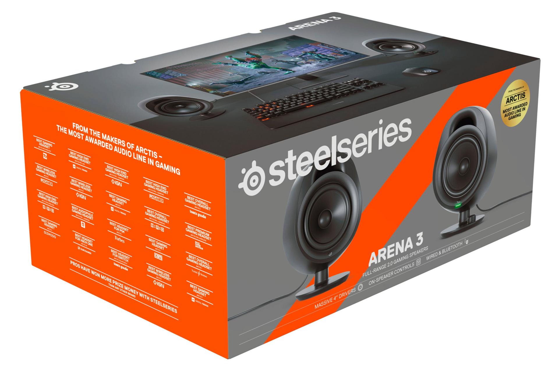 جعبه اسپیکر استیل سریز SteelSeries Arena 3