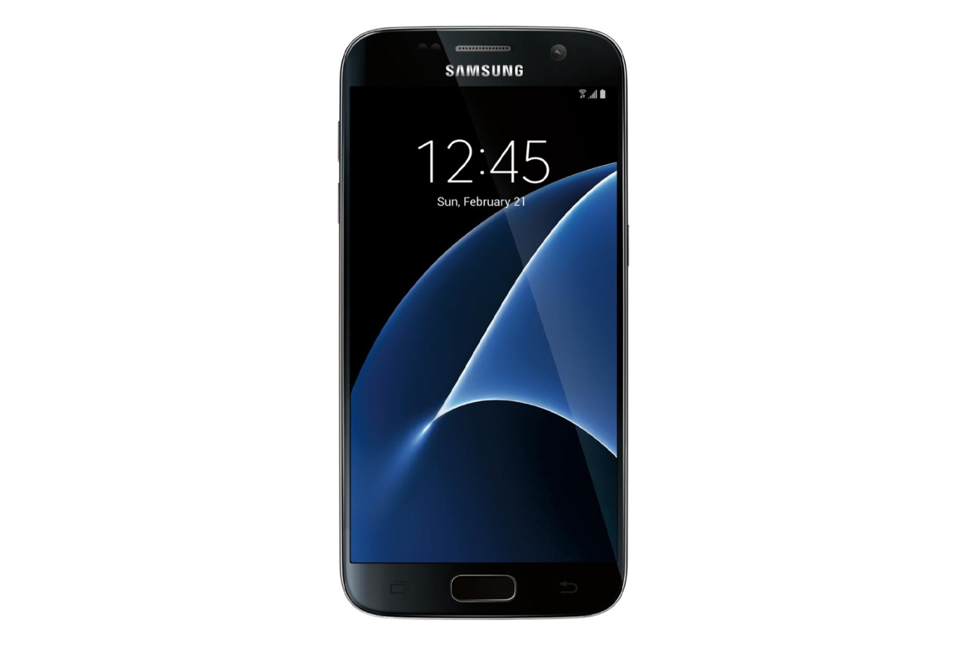 گلکسی اس 7 سامسونگ نسخه آمریکا مشکی Samsung Galaxy S7 USA