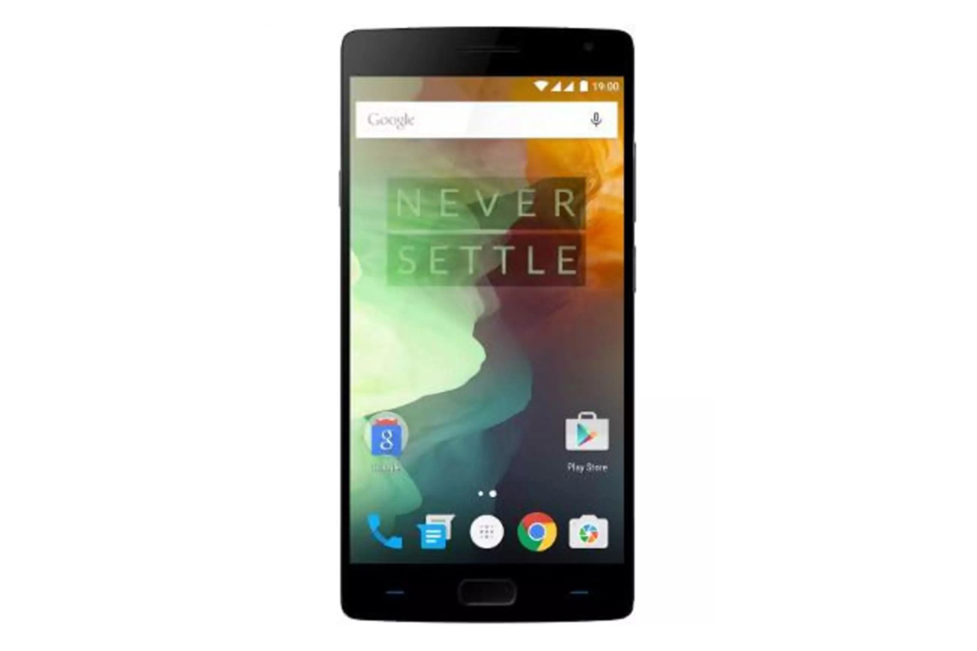 نمای روبرو موبایل وان پلاس 2