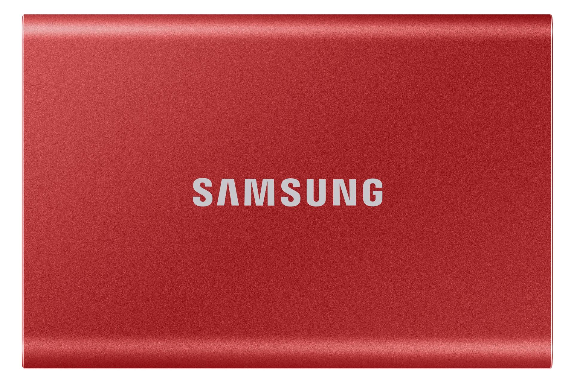 SSD سامسونگ Samsung T7 USB 3.2 Gen 2 قرمز