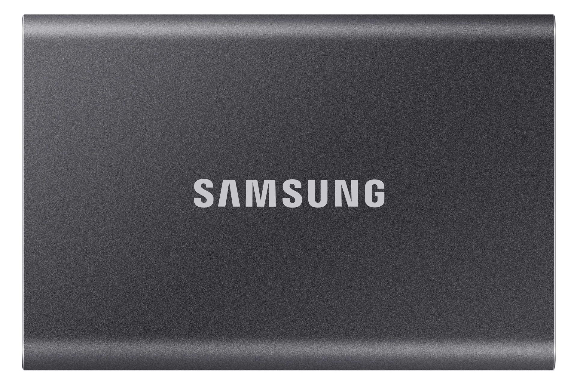 SSD سامسونگ Samsung T7 USB 3.2 Gen 2 خاکستری تیره